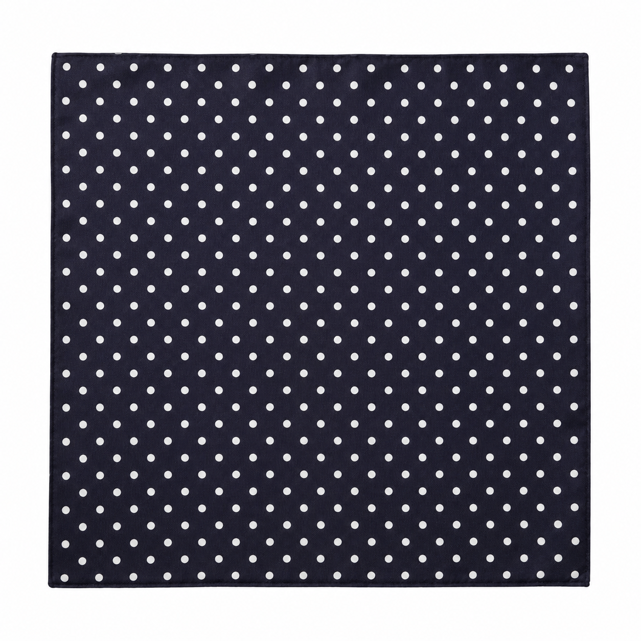 Silk Polka Dot Neckerchief - The Mayfair Indigo