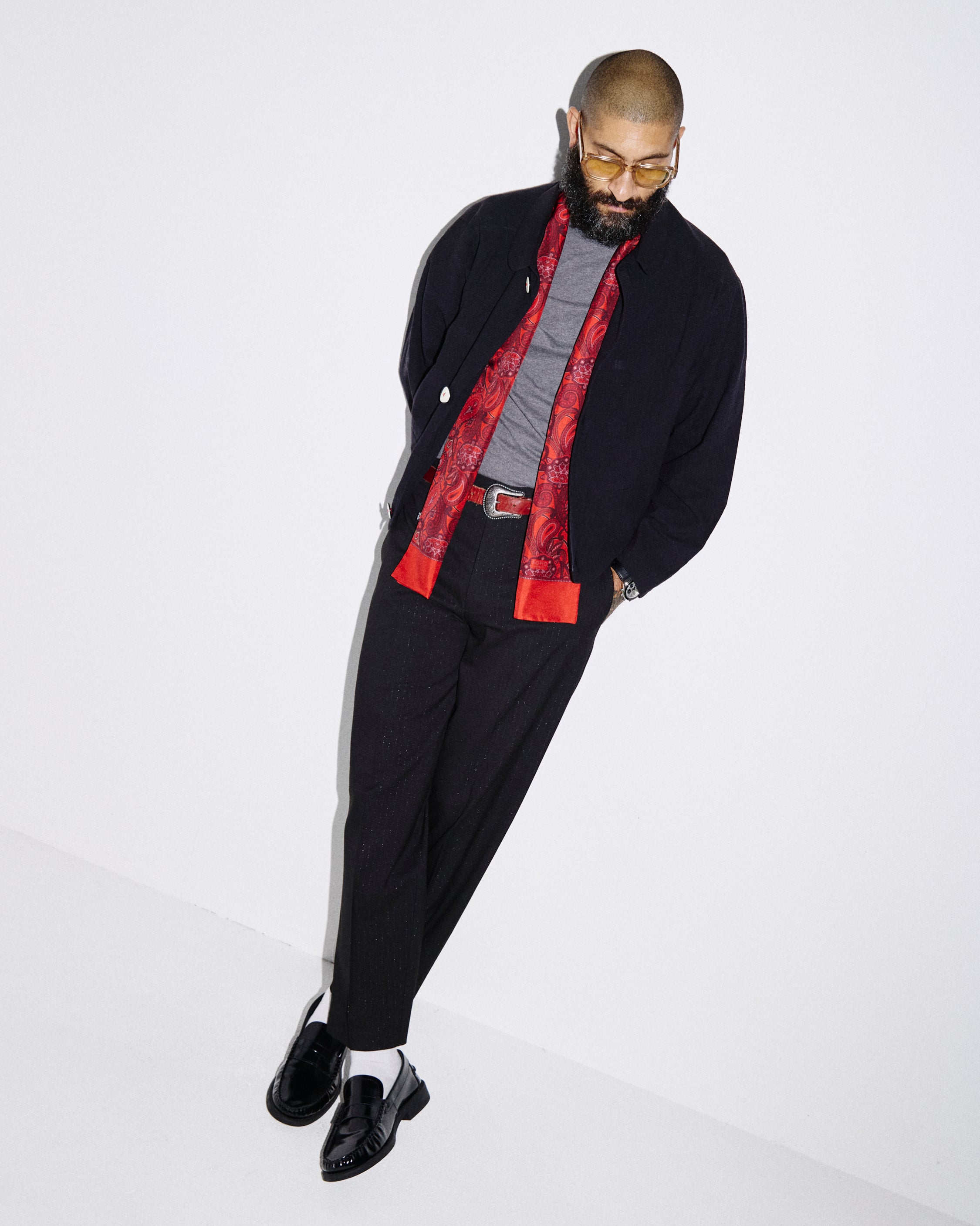 Men's Silk Scarf - Windermere | Good Fortune