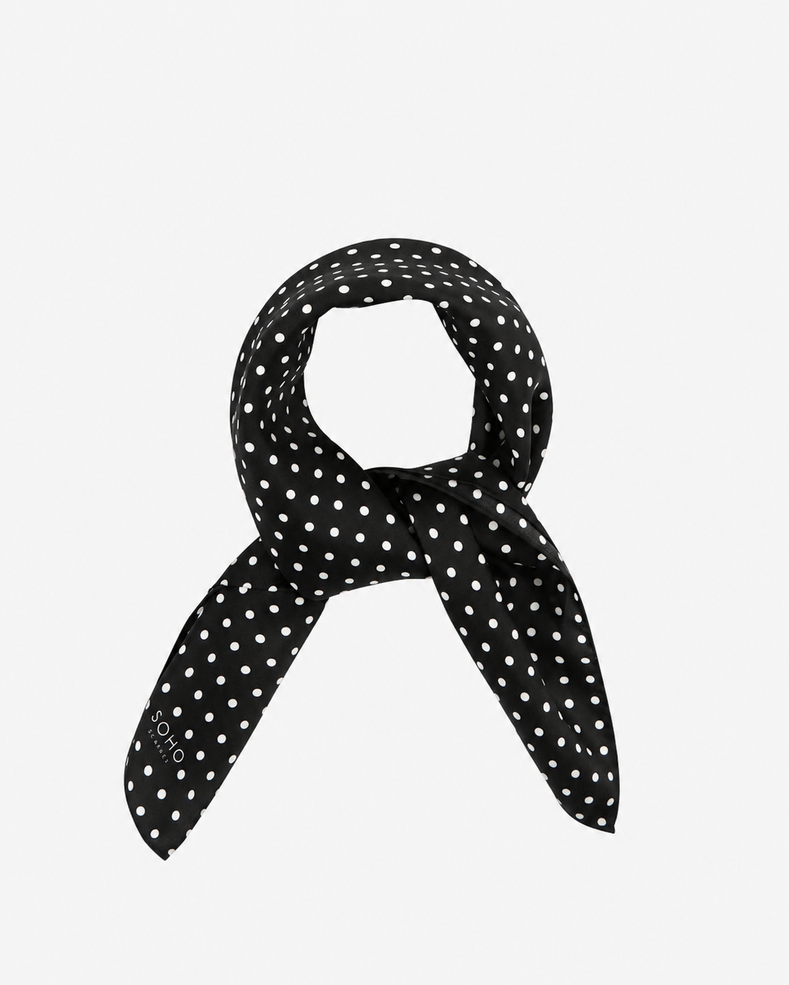 Silk Polka Dot Neckerchief - The Shinagwa