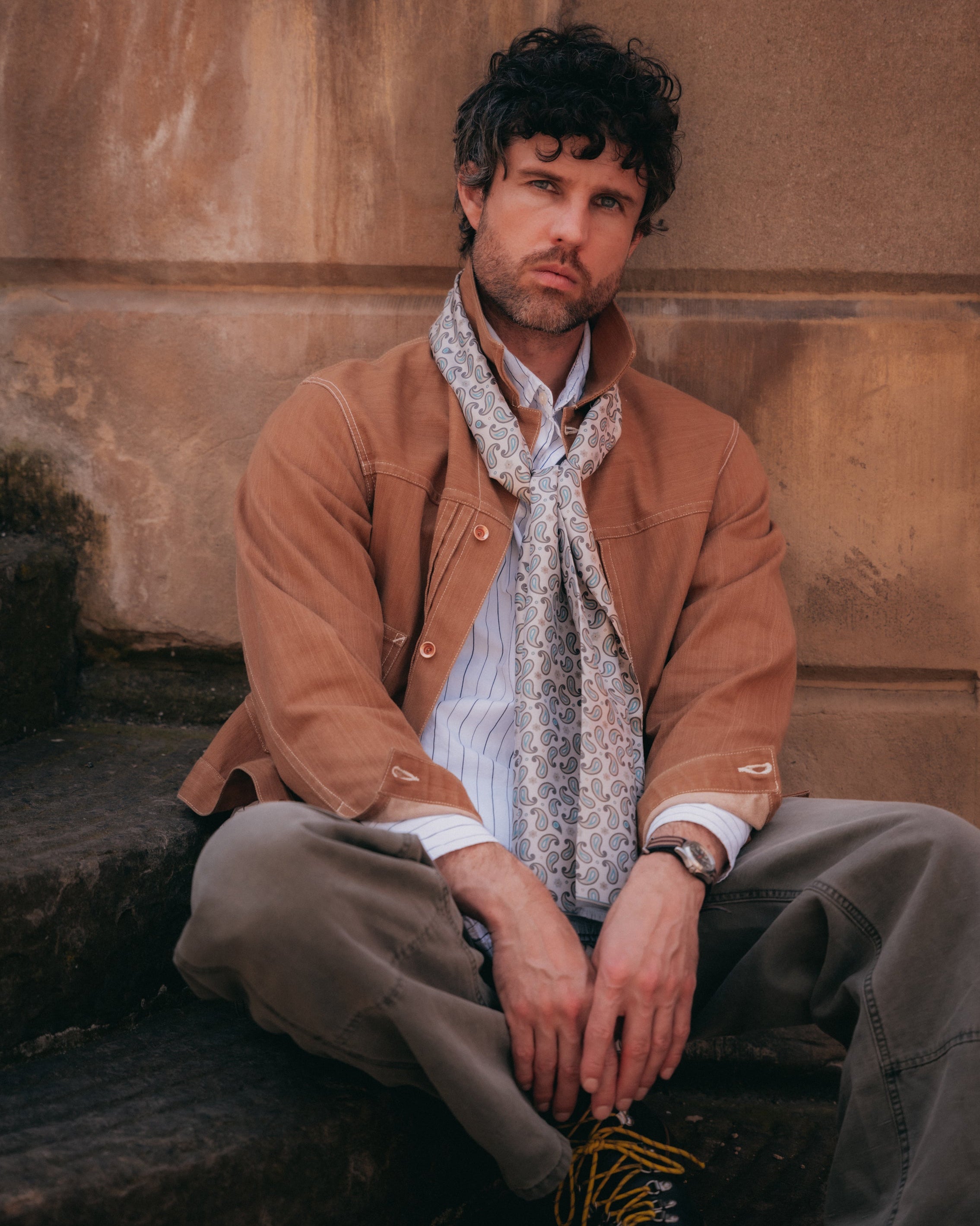 The London Scarf - Highbury | Khaki