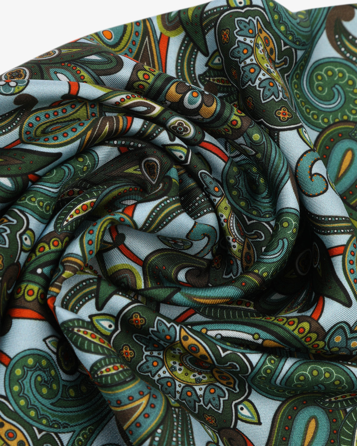 Silk Neckerchief - The Windermere | Ice Blue