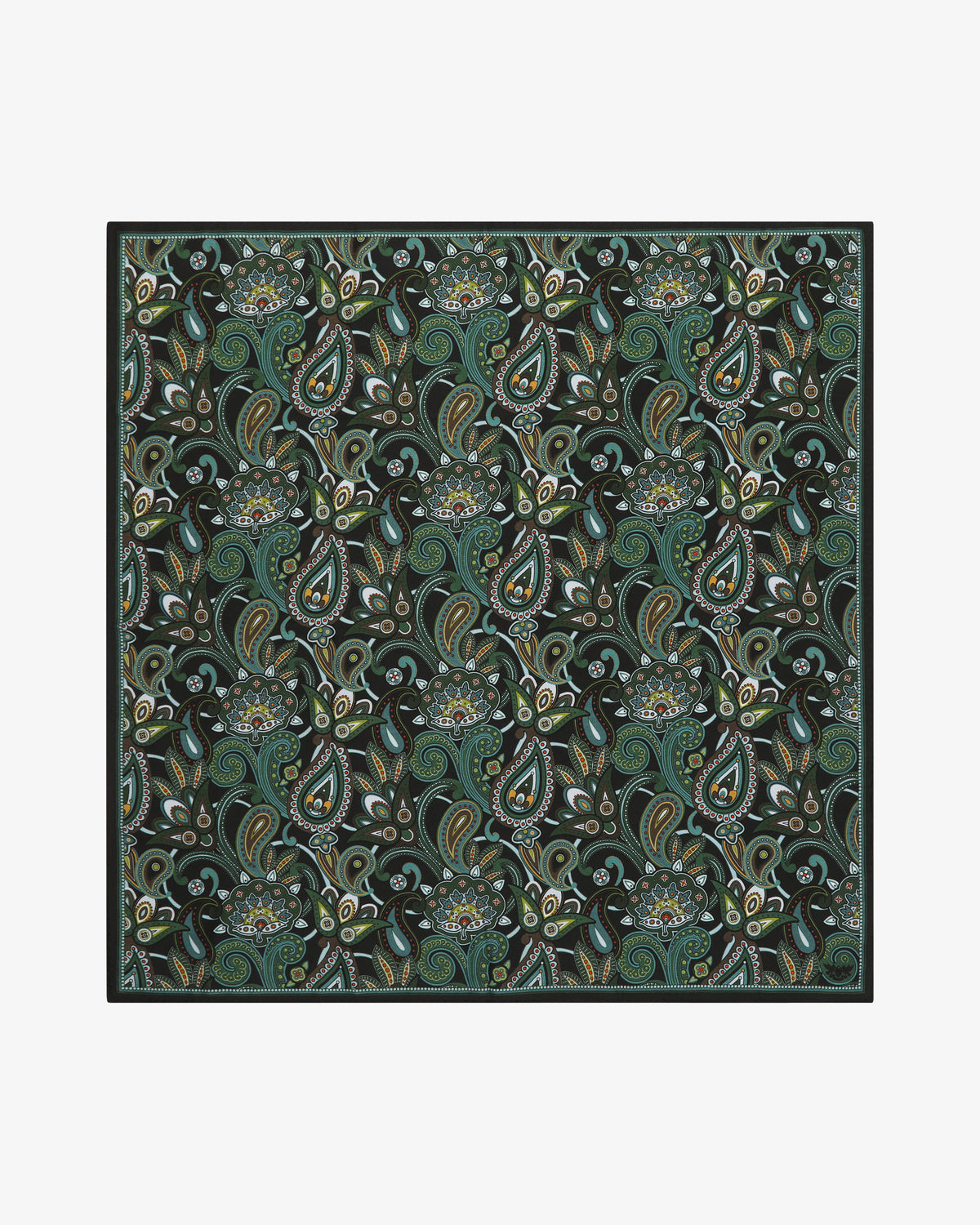 Silk Neckerchief - The Windermere | Black