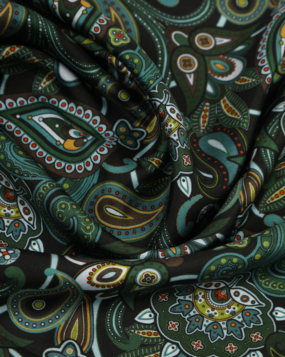 Silk Neckerchief - The Windermere | Black