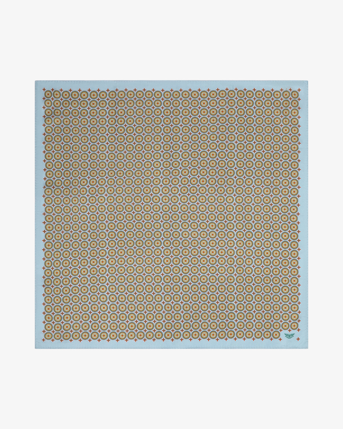 Silk Neckerchief - The Bellingham | Ice Blue