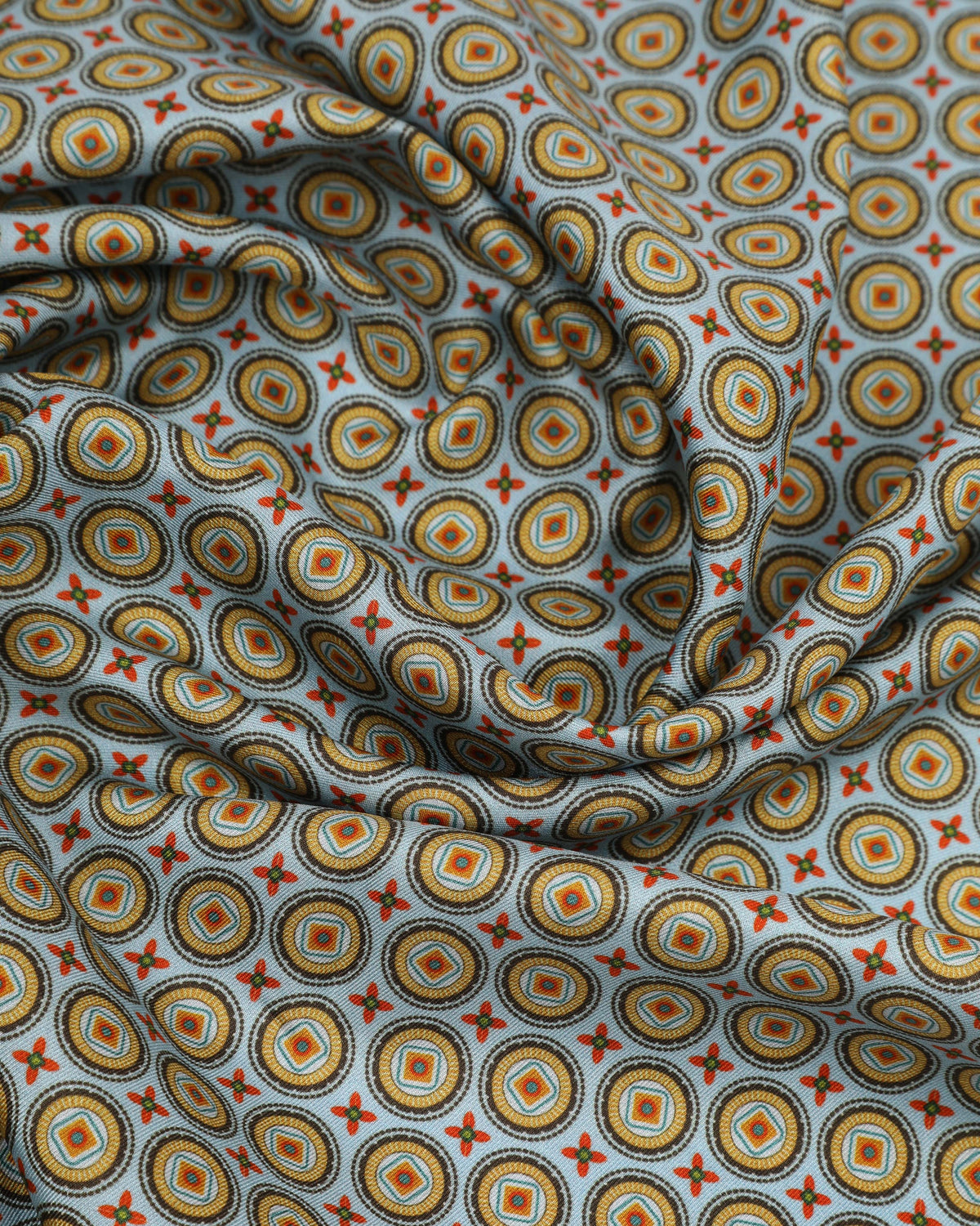 Silk Neckerchief - The Bellingham | Ice Blue