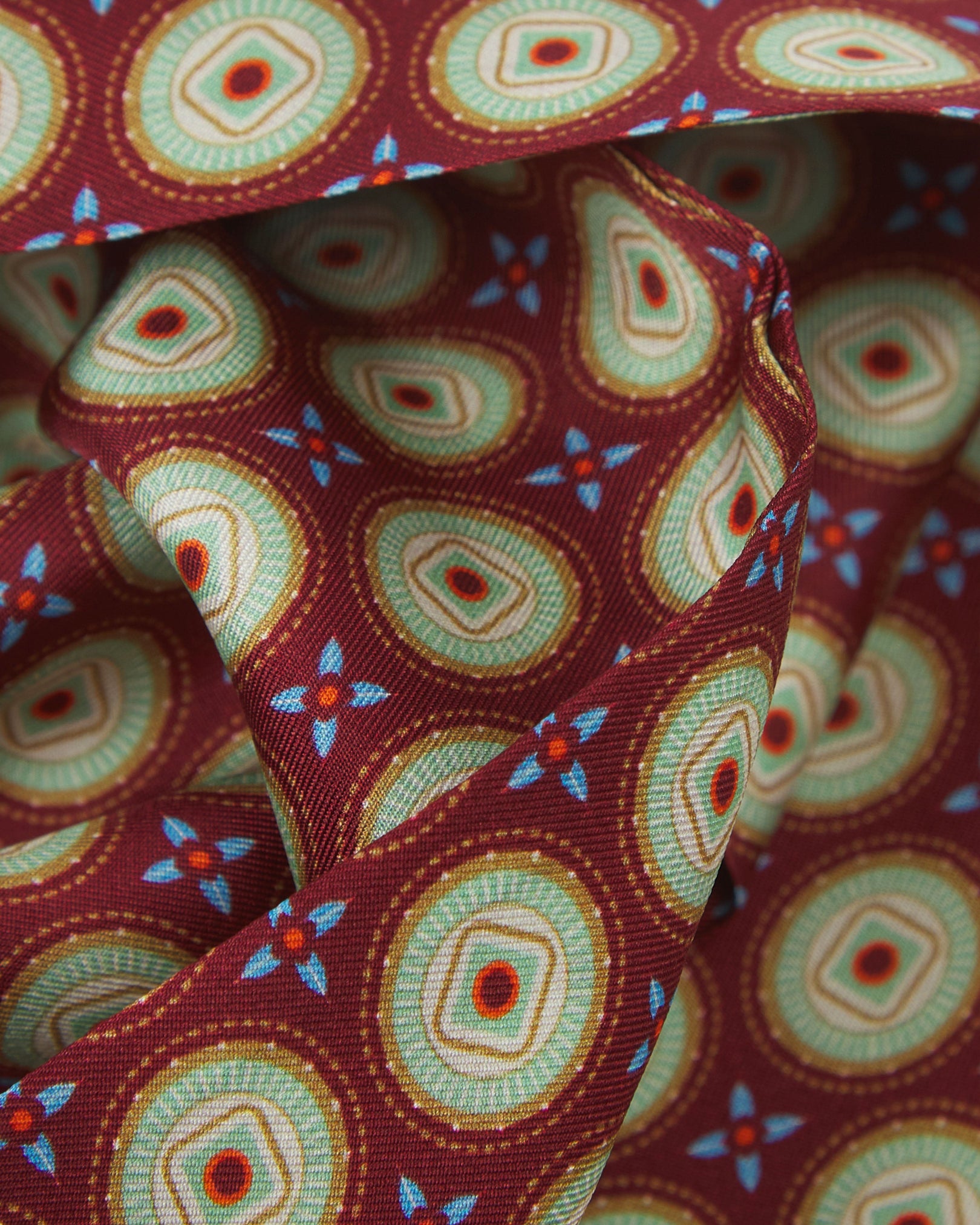 Men's Silk Scarf - Bellingham | Gardenia