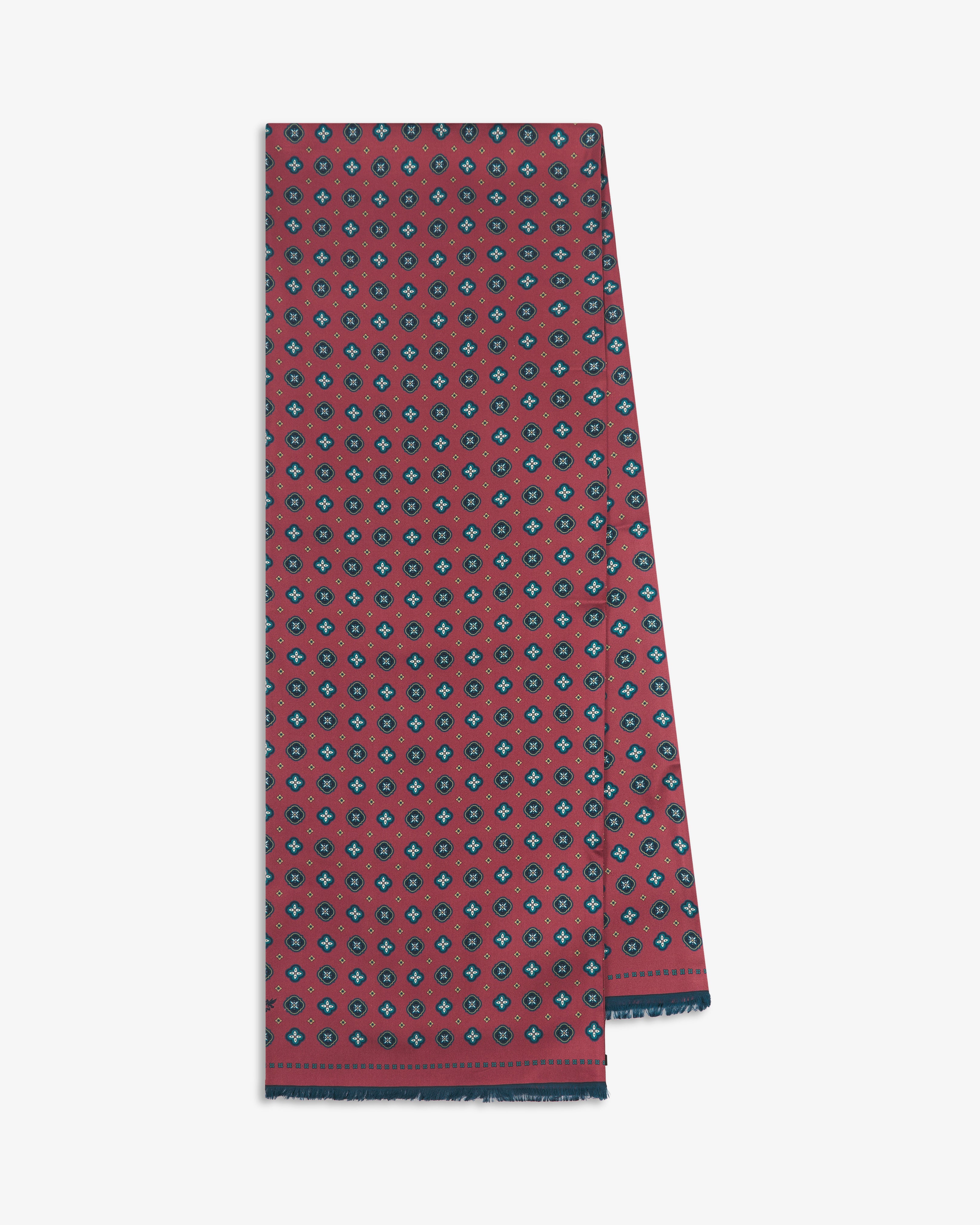 The London Scarf — Chelsea in Berry