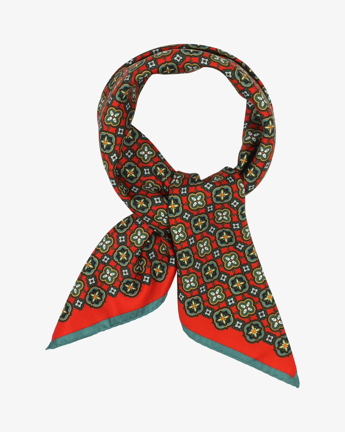 Silk Neckerchief - The Wenatchee | Brick Dust