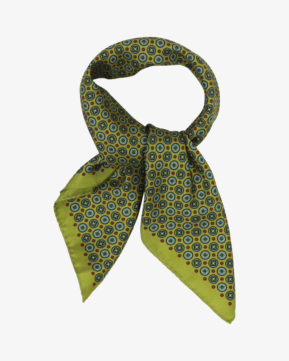 Silk Neckerchief - The Toshima | Verdant
