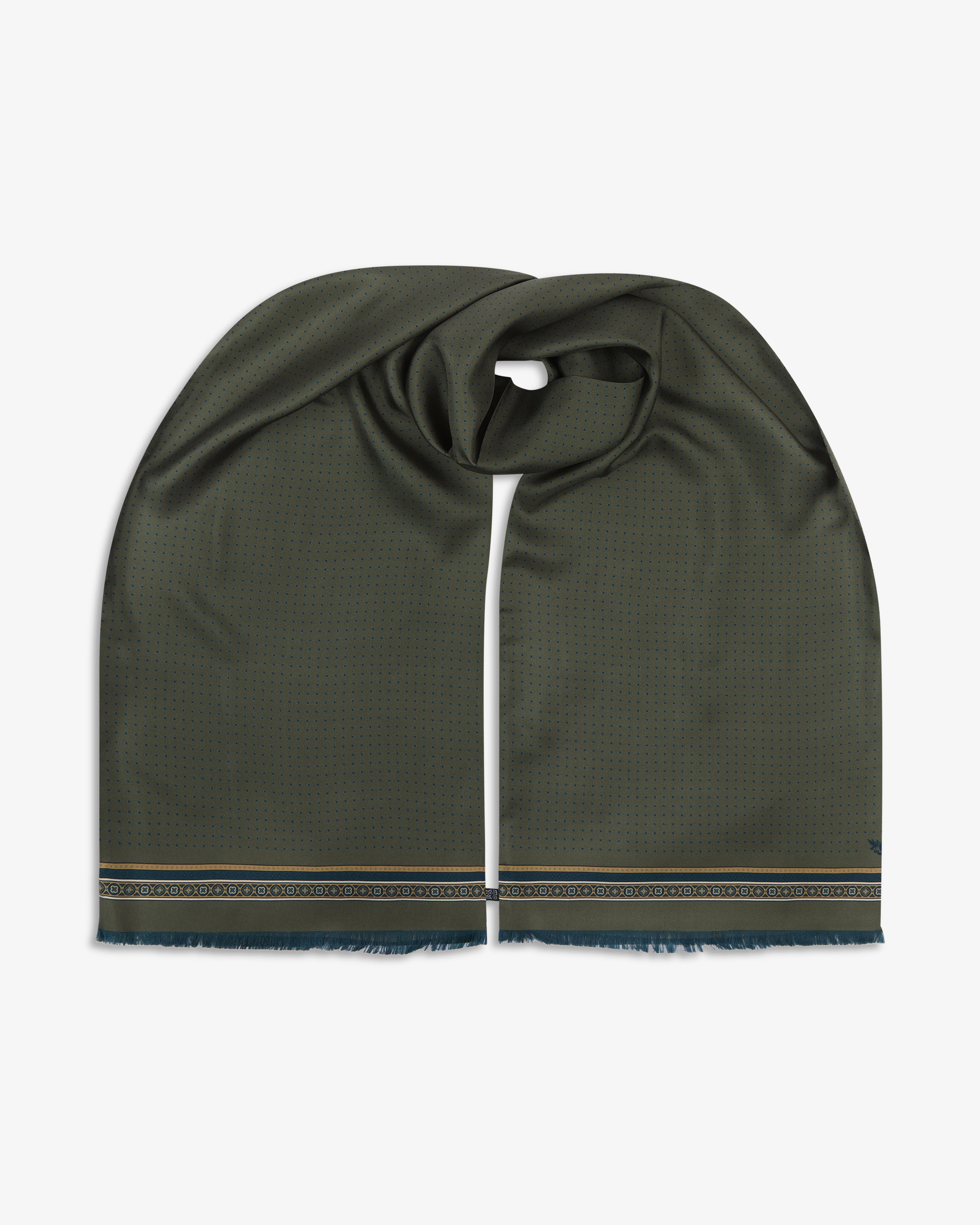 The London Scarf — Chiswick in Olive