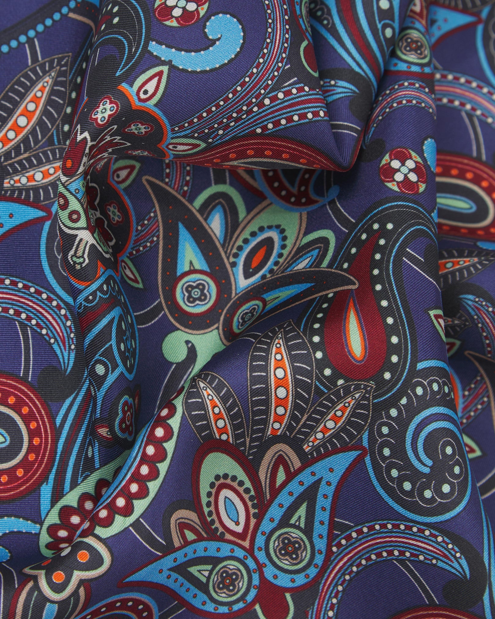 Men's Silk Pocket Square - Windermere | Gardenia