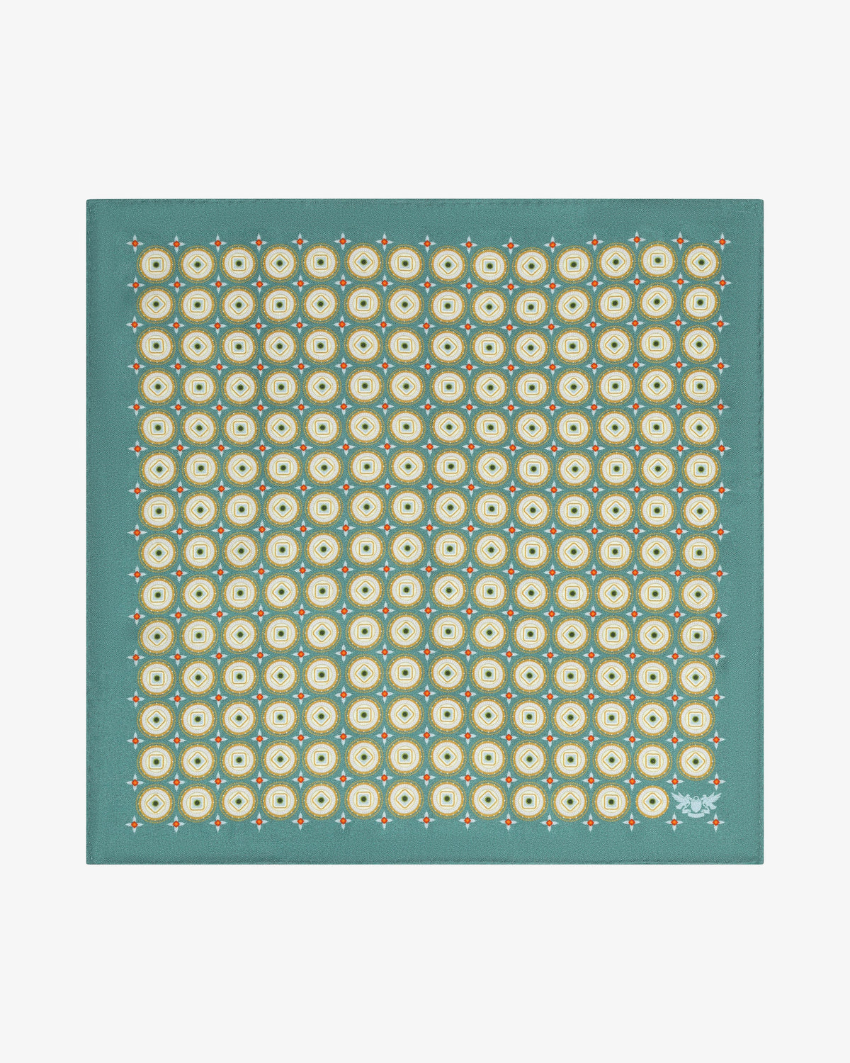 Silk Pocket Square - The Bellingham | Teal