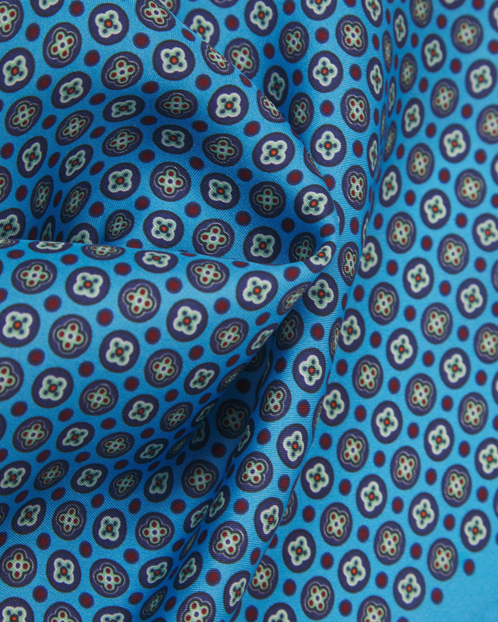 Men's Silk Pocket Square - Toshima | Gardenia