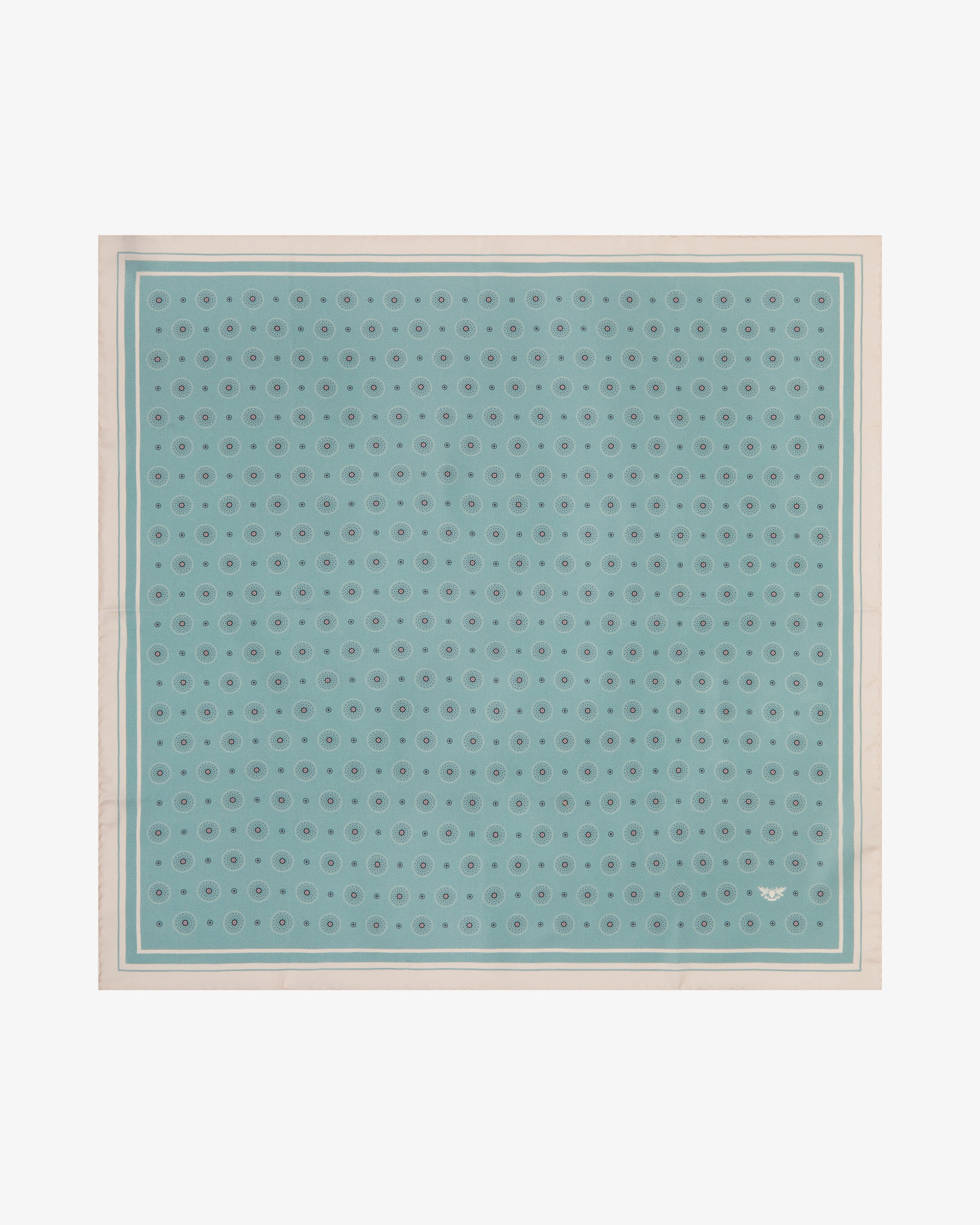 Silk Neckerchief - Islington in Mint