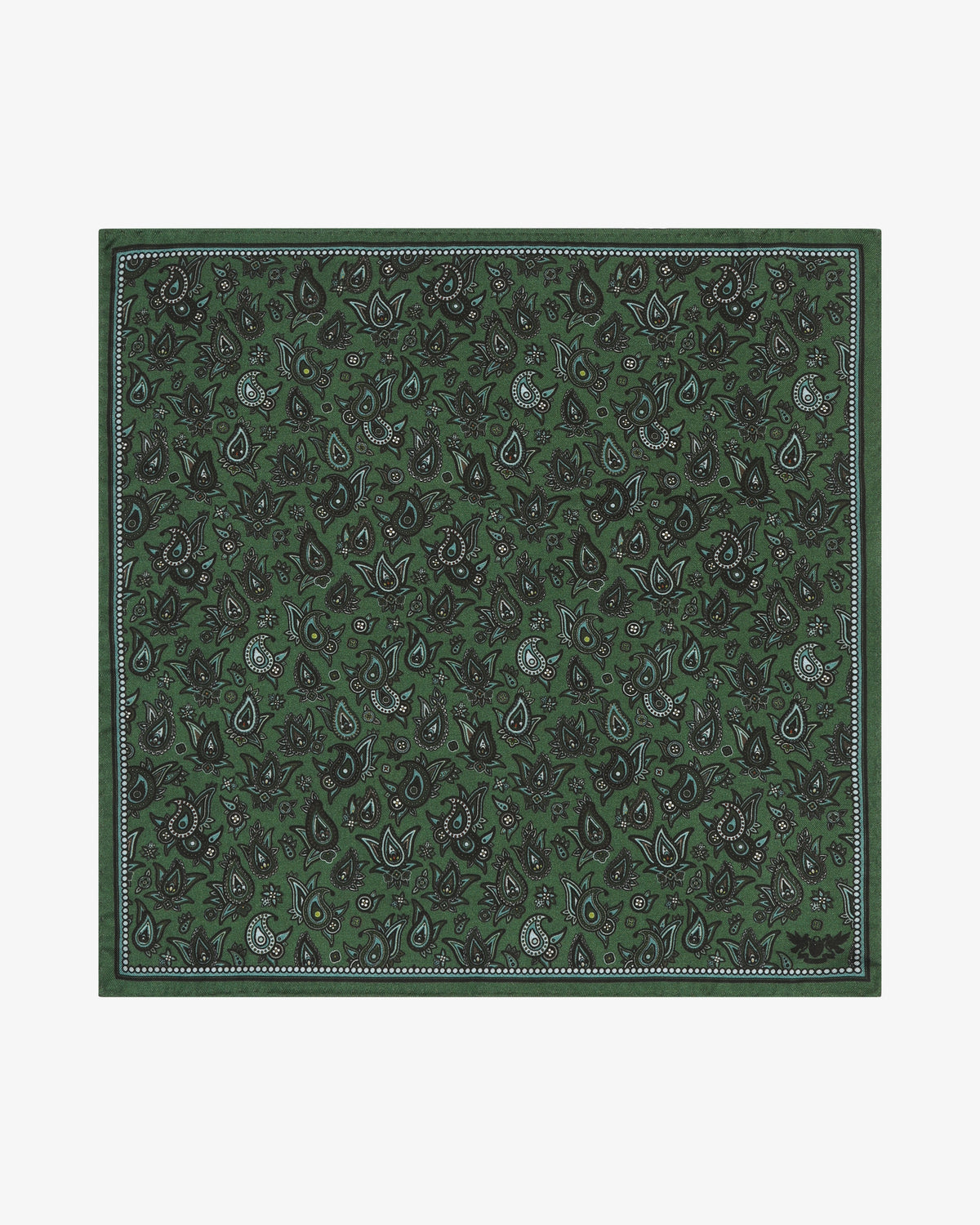 Silk Pocket Square - The Buttermere | Forest