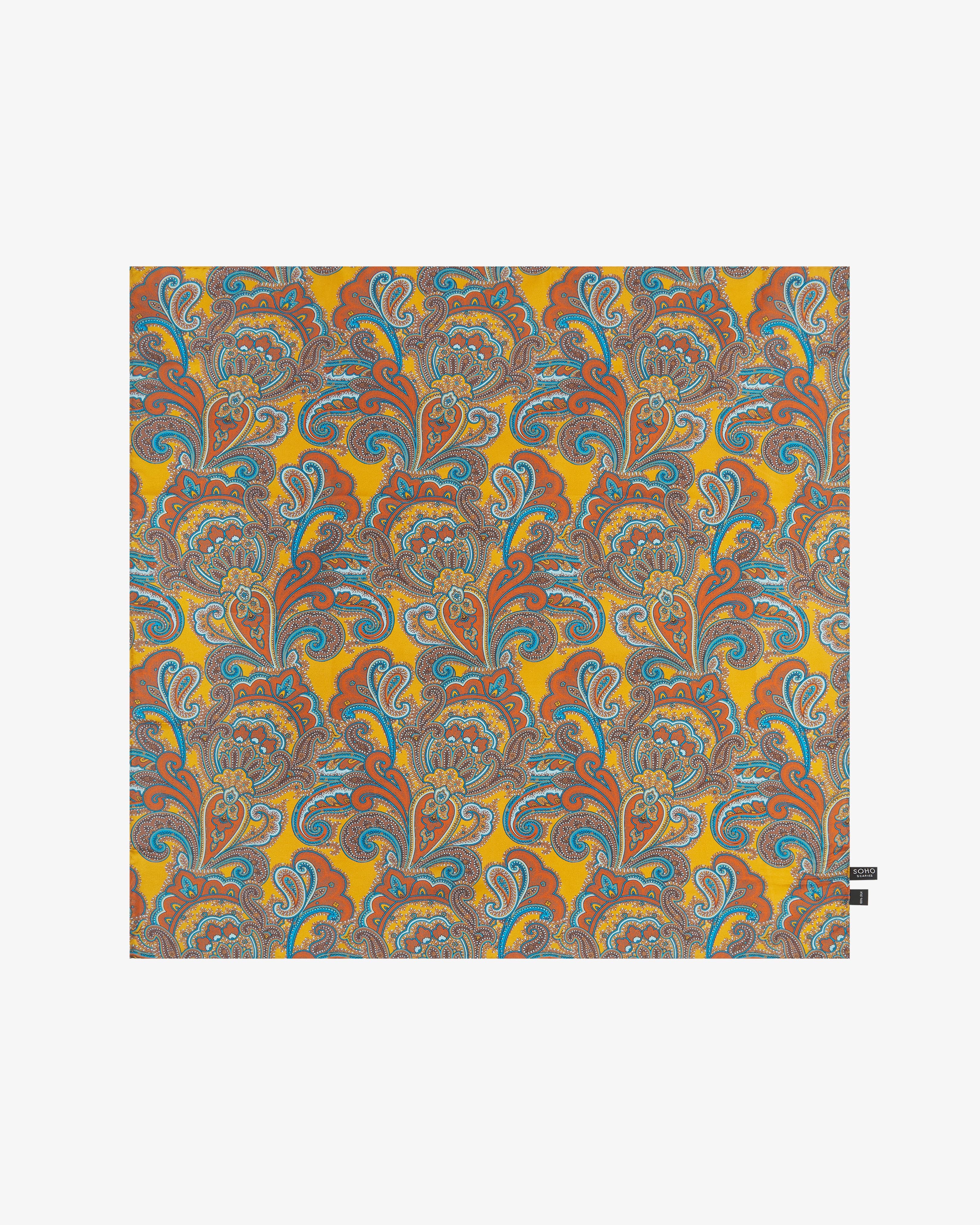 Foulard cachemire en soie - The Carnaby