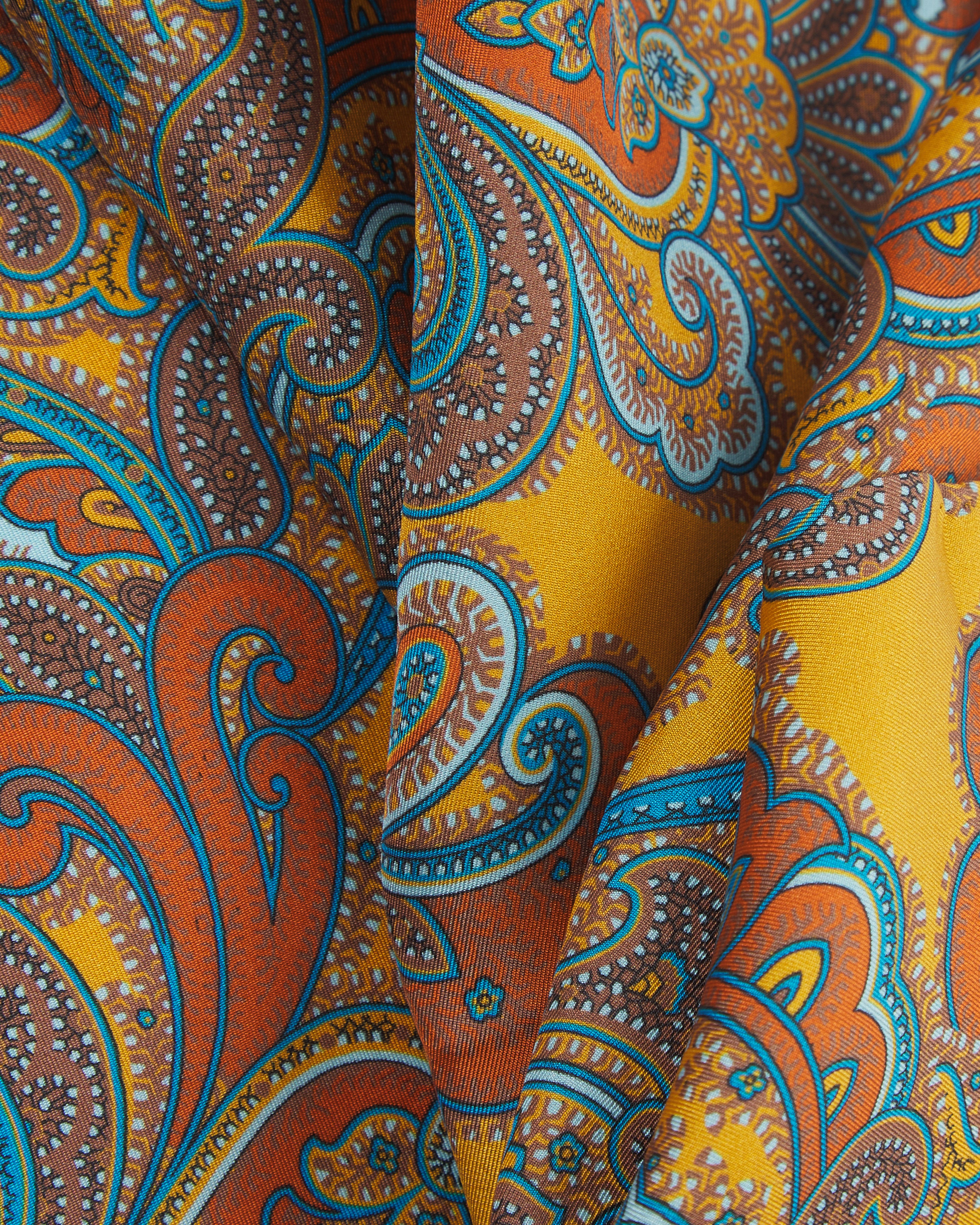 Silk Paisley Neckerchief - The Carnaby