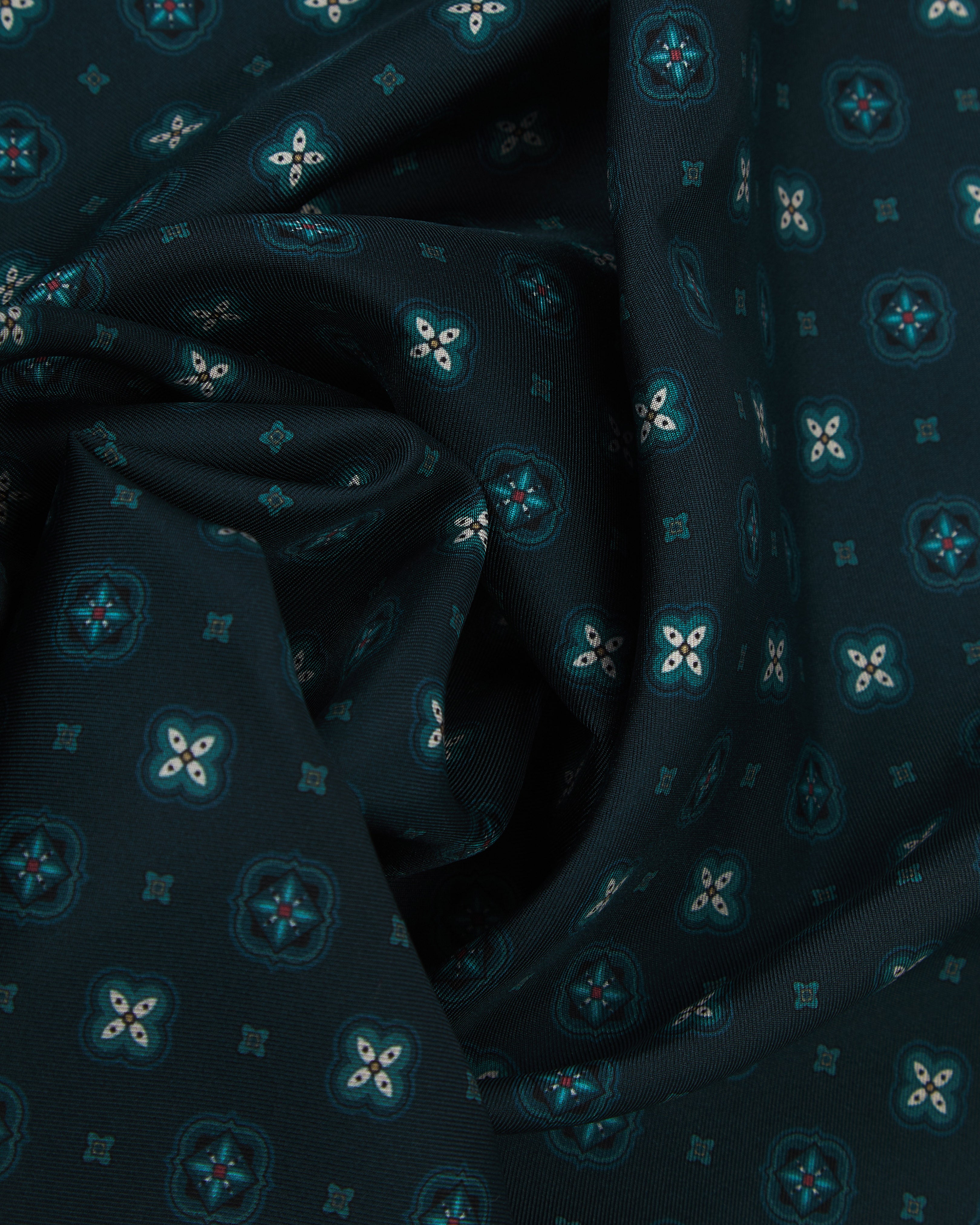 Silk Neckerchief - Chelsea in Indigo