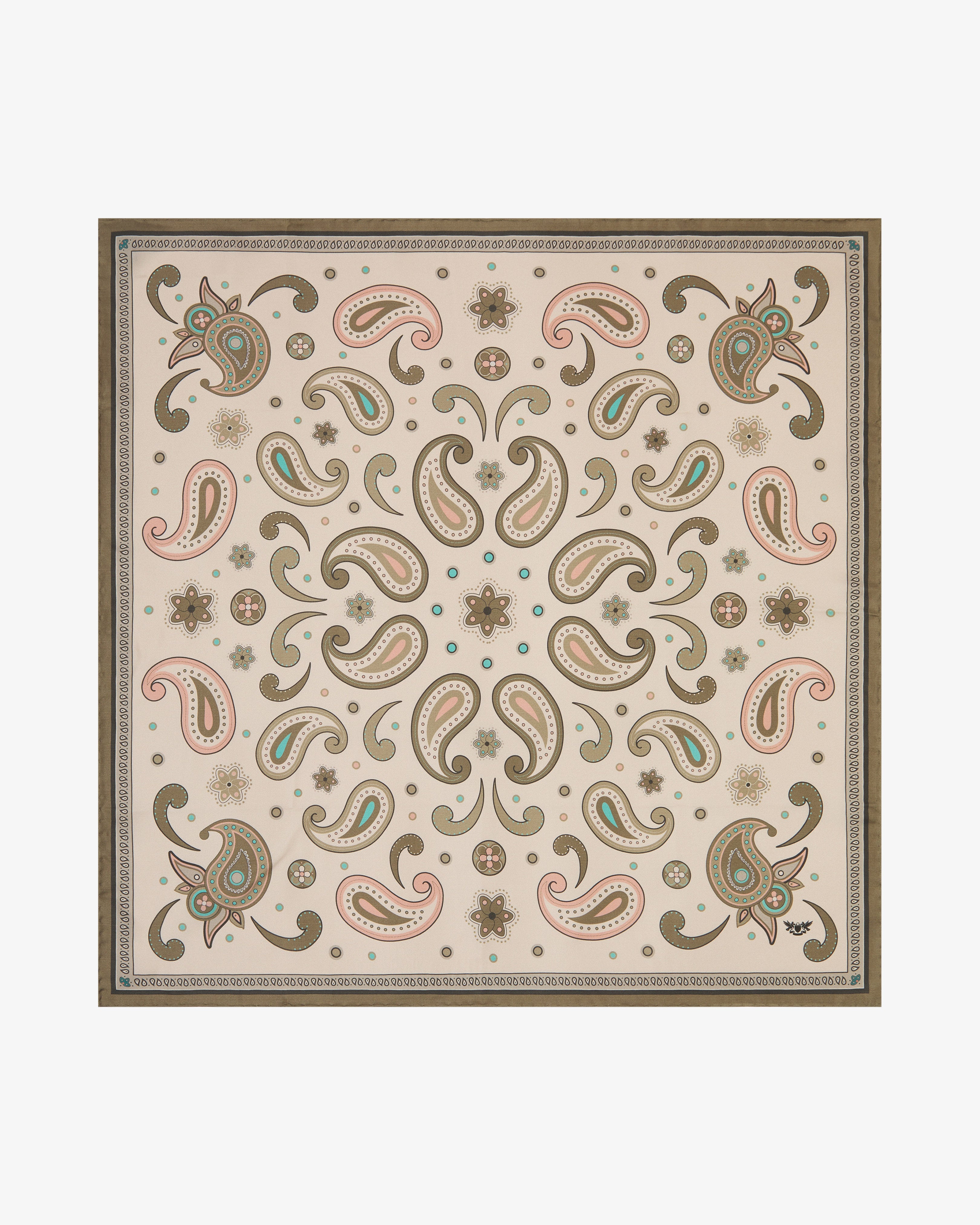 Silk Neckerchief - Belgravia in Cream