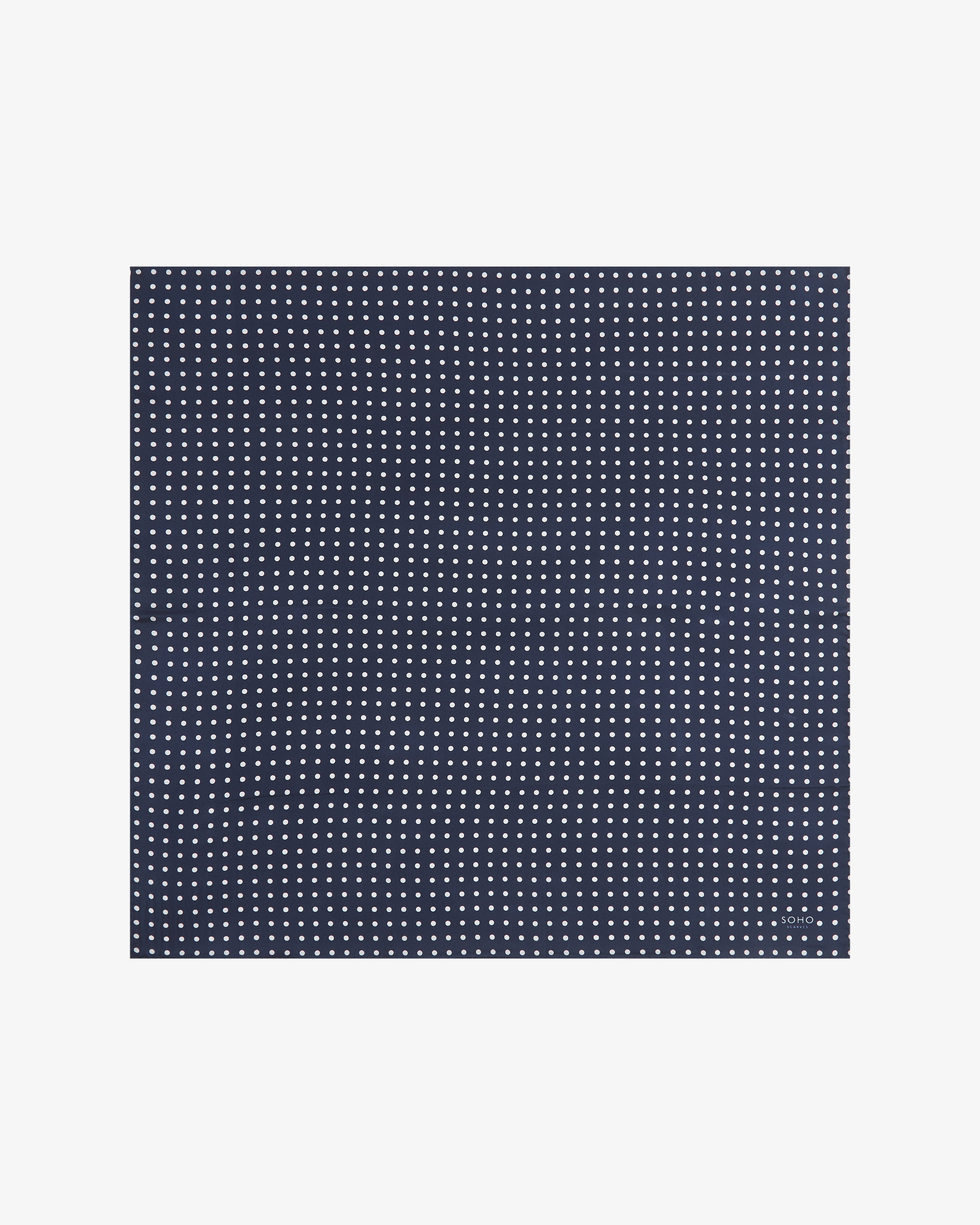 Foulard en soie à pois - The Westminster