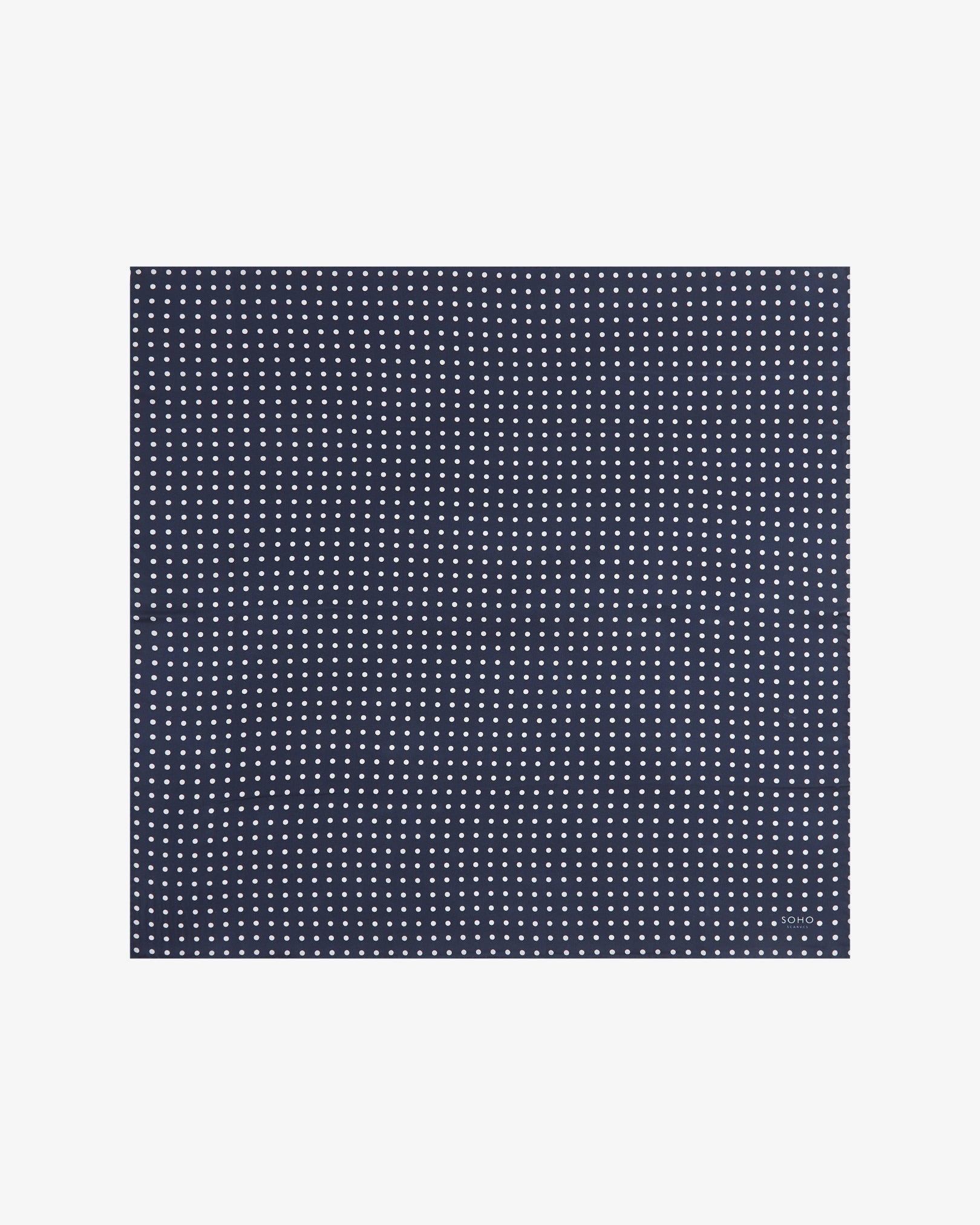 Foulard en soie à pois - The Westminster
