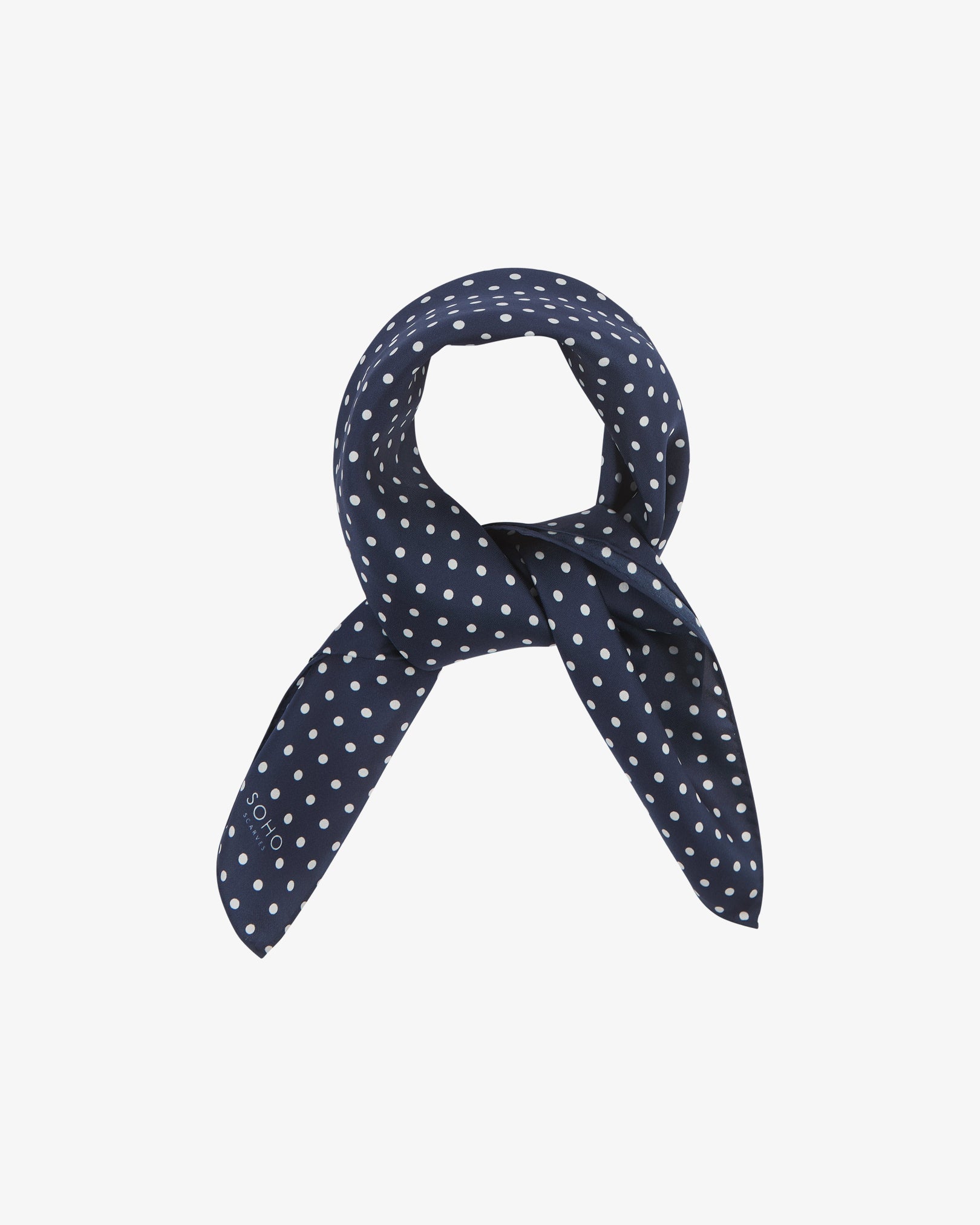 Silk Polka Dot Neckerchief - The Westminster