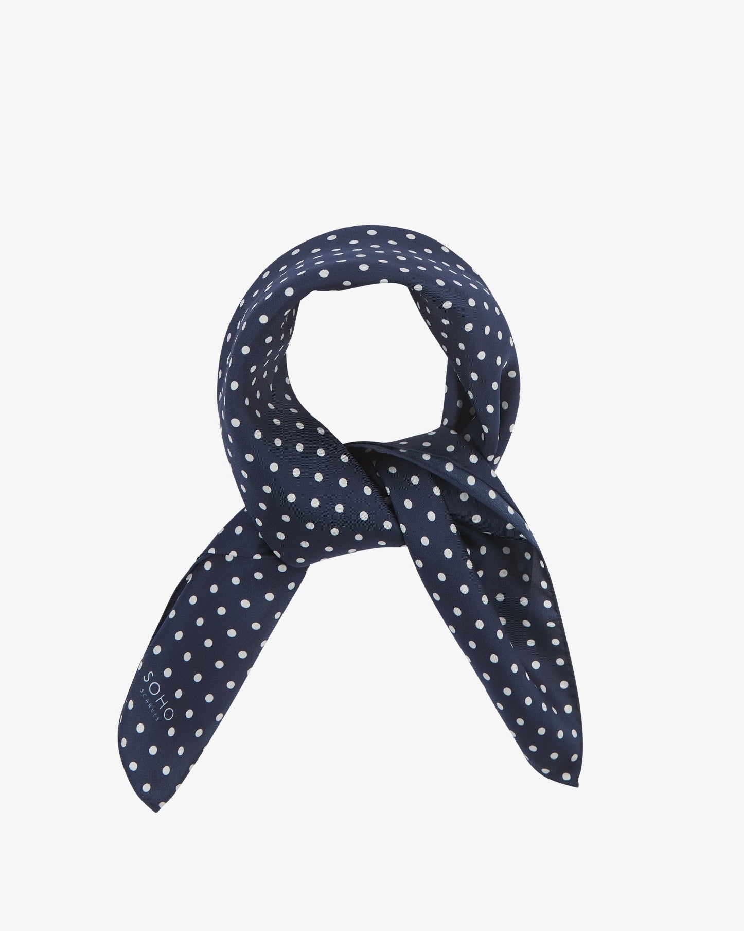 Foulard en soie à pois - The Westminster