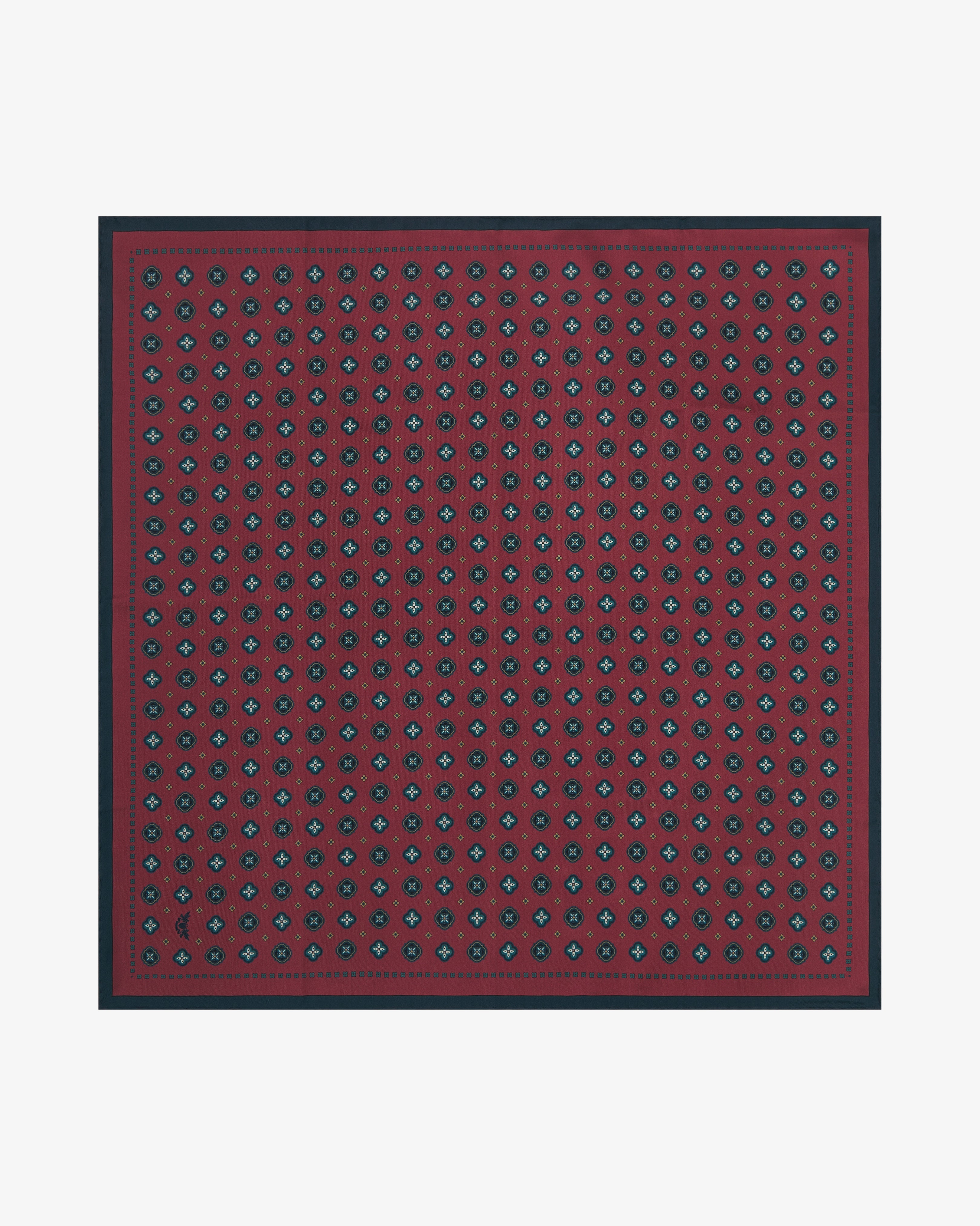 Silk Neckerchief - Chelsea in Berry