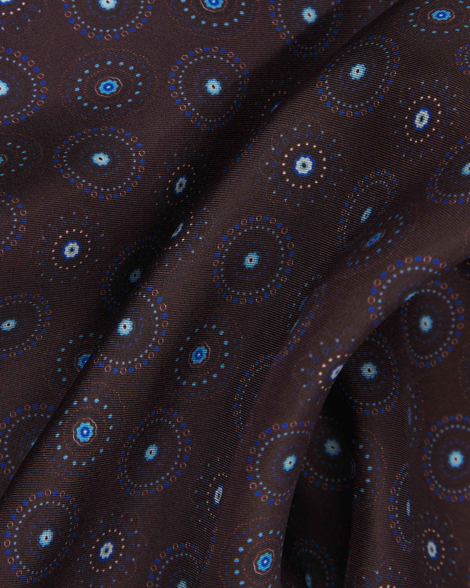 Silk Geometric Neckerchief - Seattle | Mahogany Daze