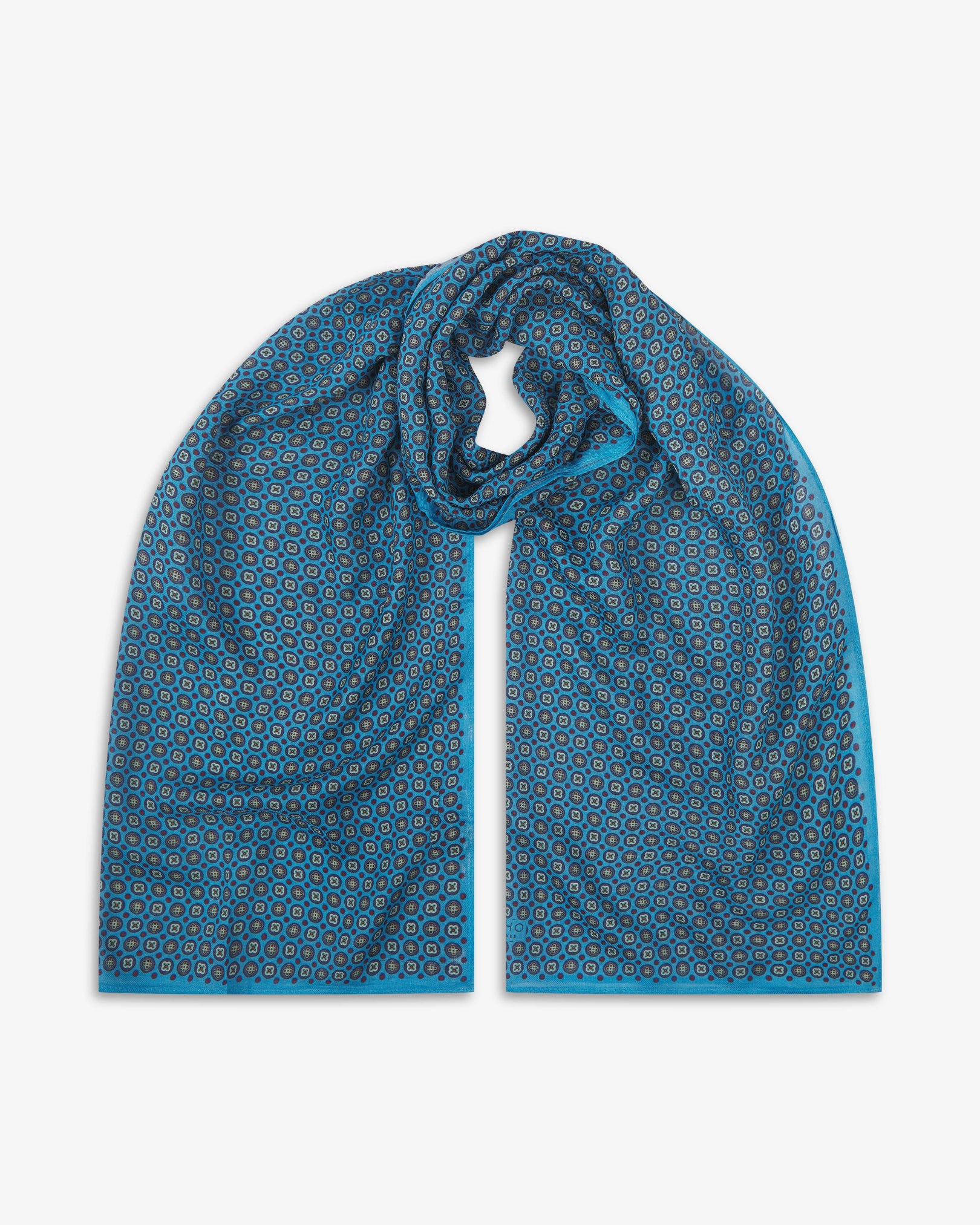 Toshima Bohemian Lightweight Wide Scarf | Gardenia