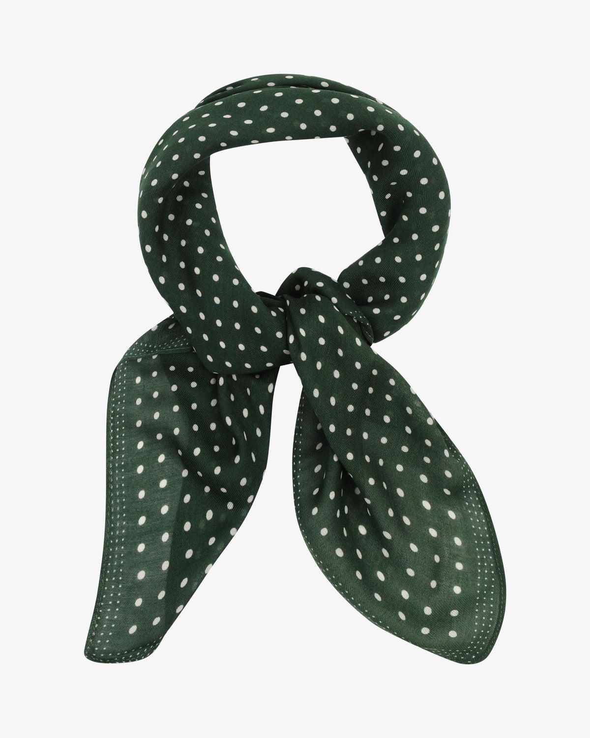 Polka Dot Bohemian Style Bandana | Evergreen