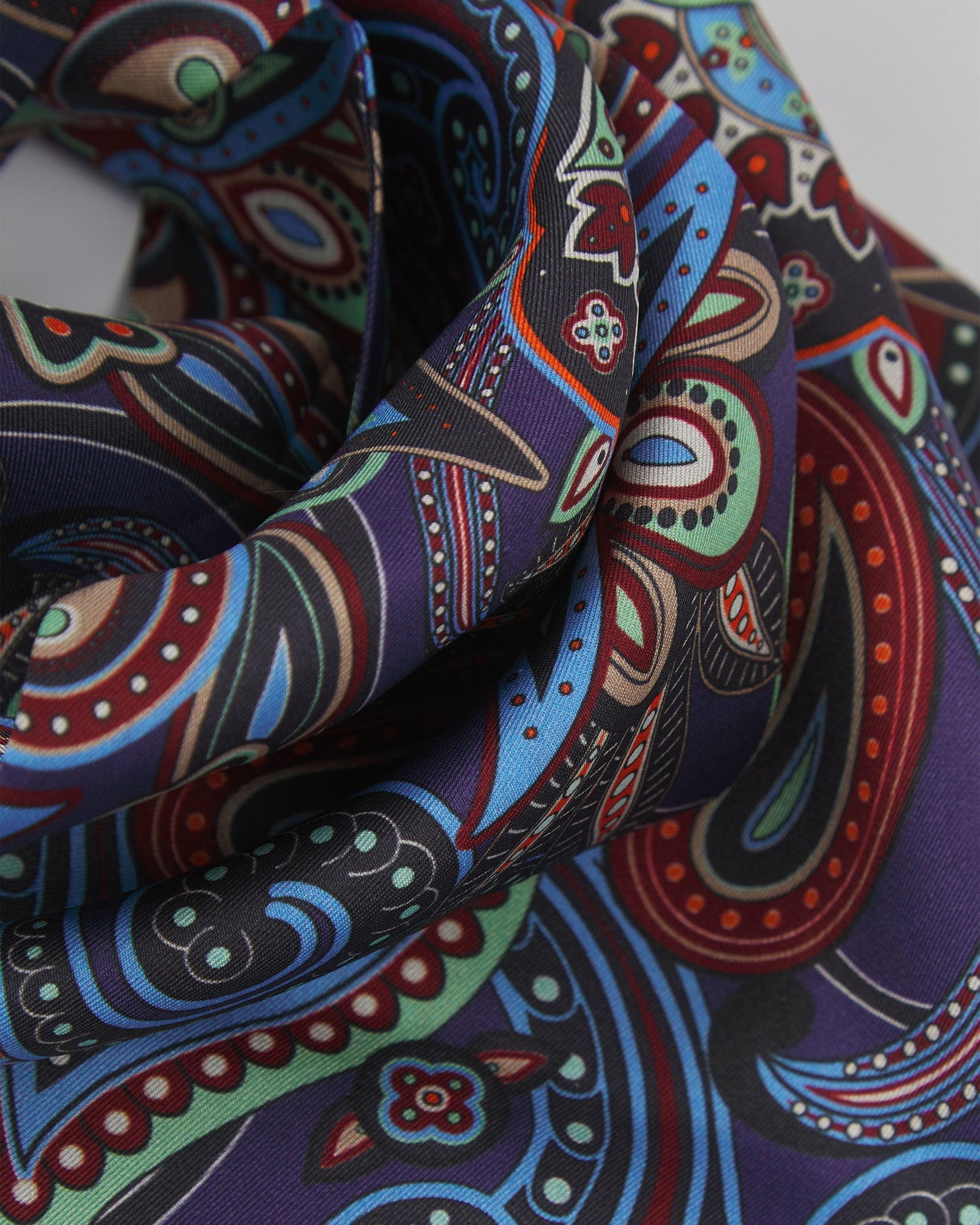 Men's Silk Aviator Scarf - Windermere | Gardenia