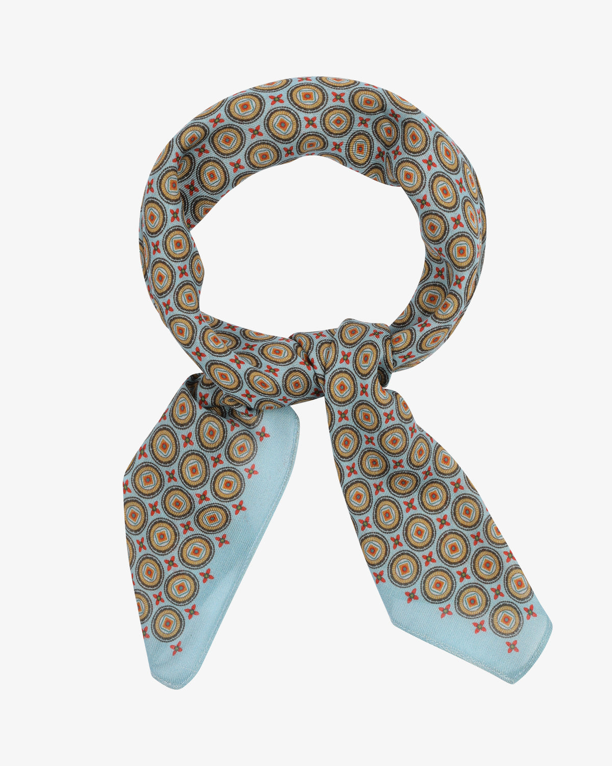 Bellingham Bohemian Style Bandana | Ice Blue