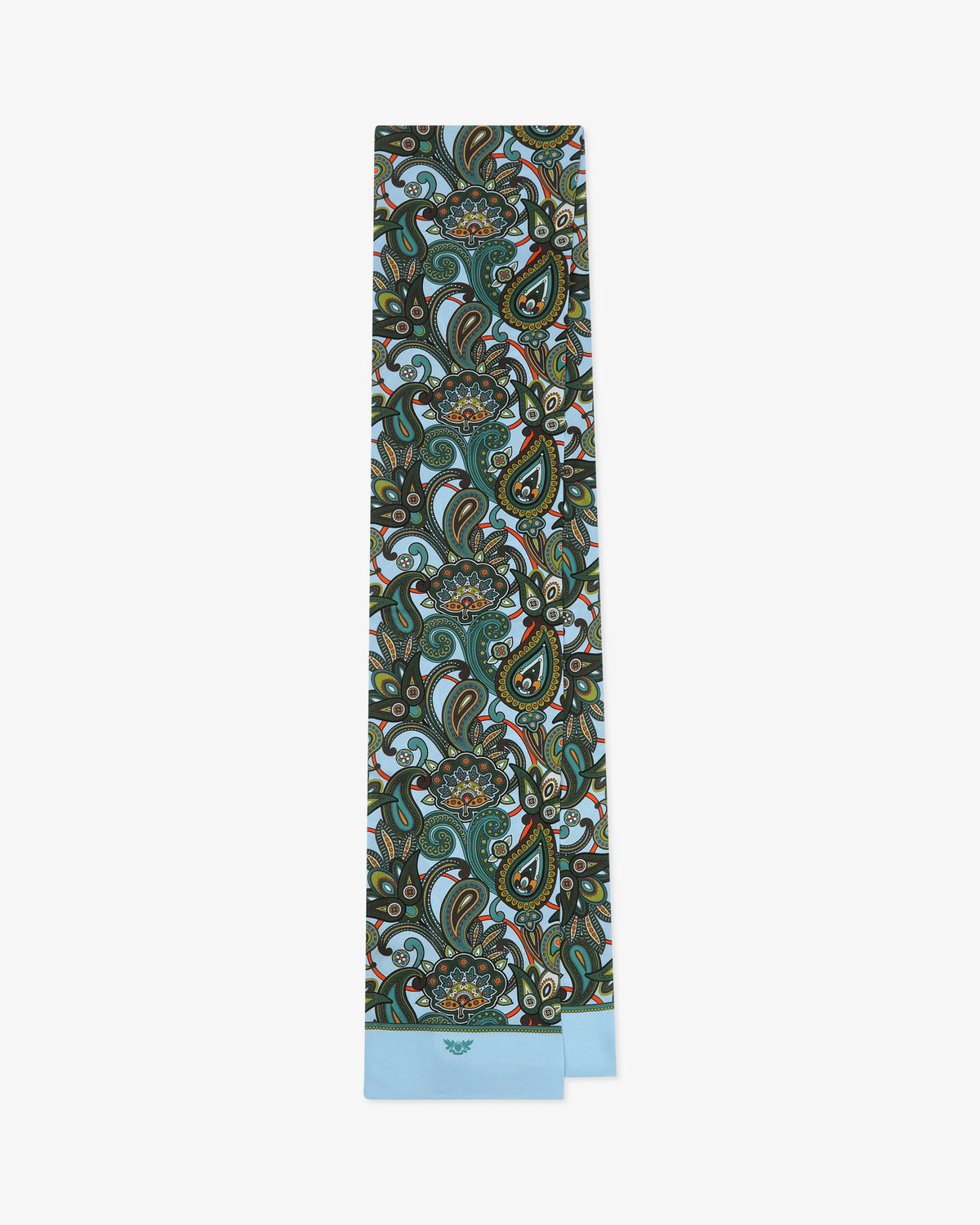 Silk Scarf - The Windermere | Ice Blue