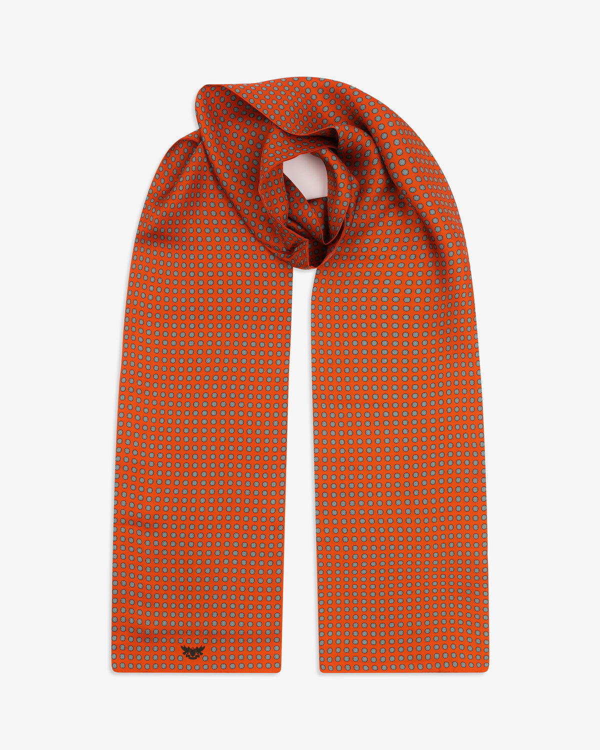 Silk Scarf - The Skytree | Brick Dust