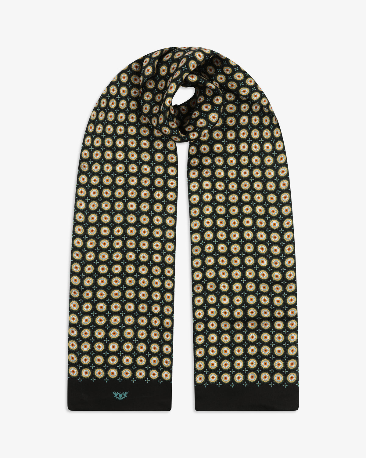 Silk Scarf - The Bellingham | Black