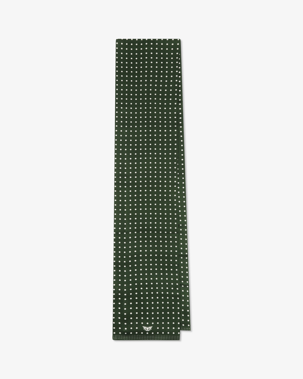 Silk Scarf - Polka Dot | Evergreen