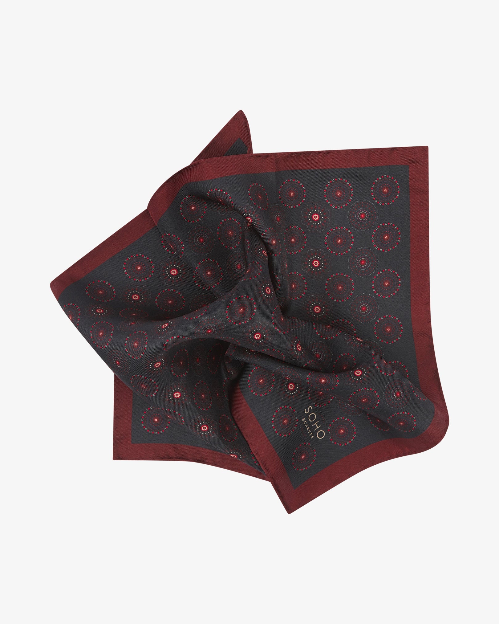 Men's Silk Pocket Square - Seattle | Good Fortune
