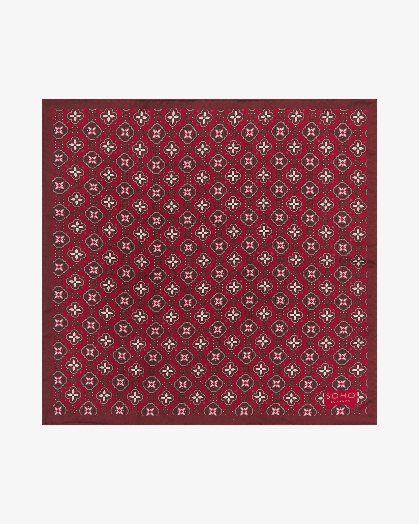 Men's Silk Pocket Square - Wenatchee | Good Fortune