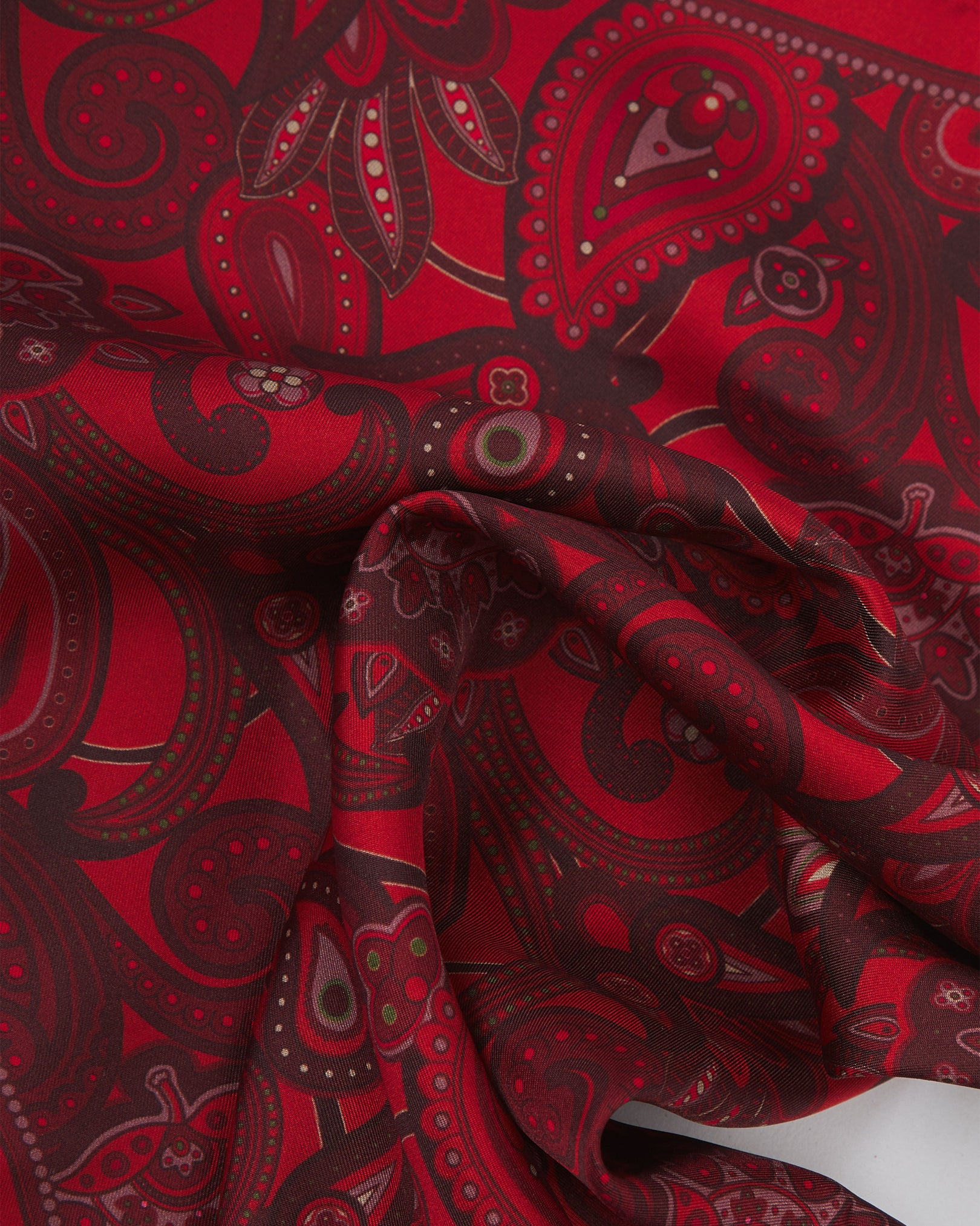 Silk Geometric Neckerchief - Windermere | Good Fortune