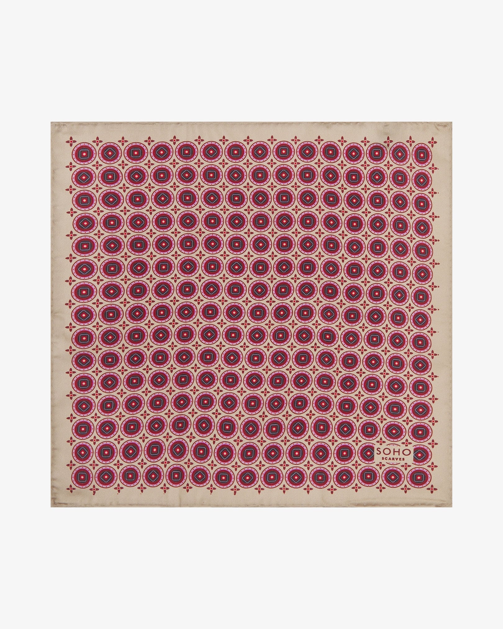 Men's Silk Pocket Square - Bellingham | Good Fortune
