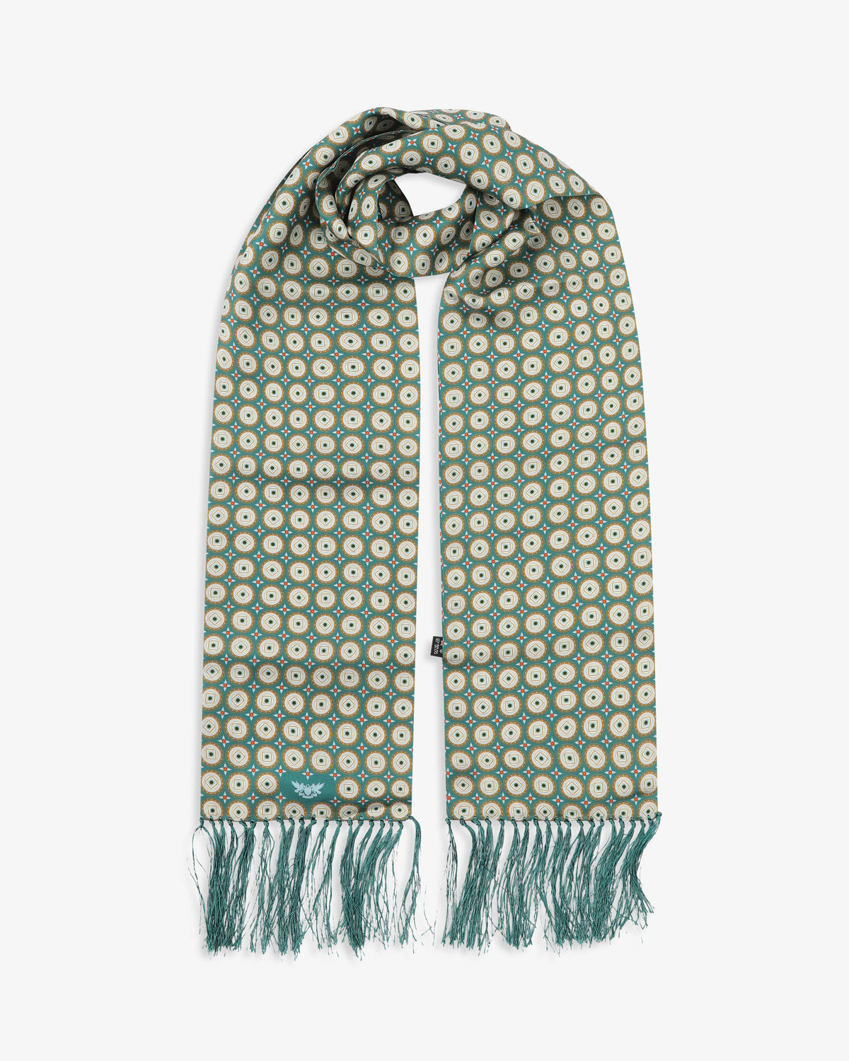 Silk Aviator Scarf - The Bellingham | Teal