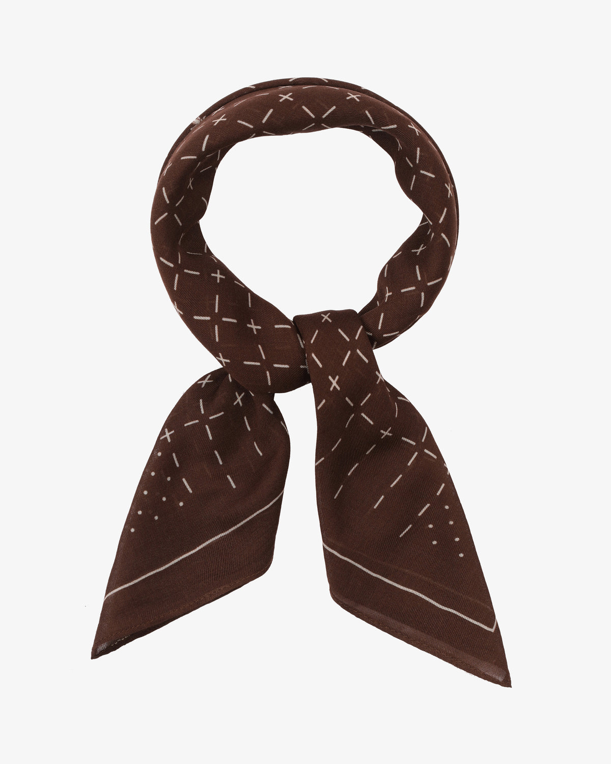 Crosses in Chocolate - Bohemian Style Bandana