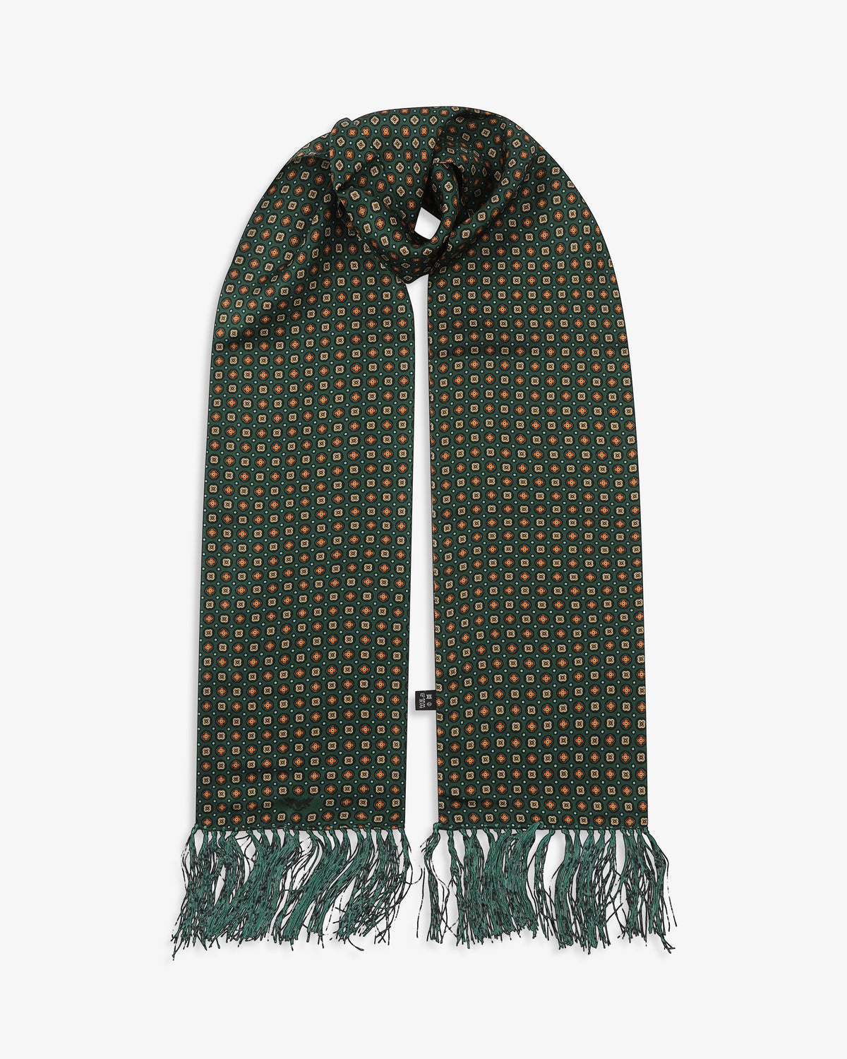 Silk Aviator Scarf - The Toshima | Forest