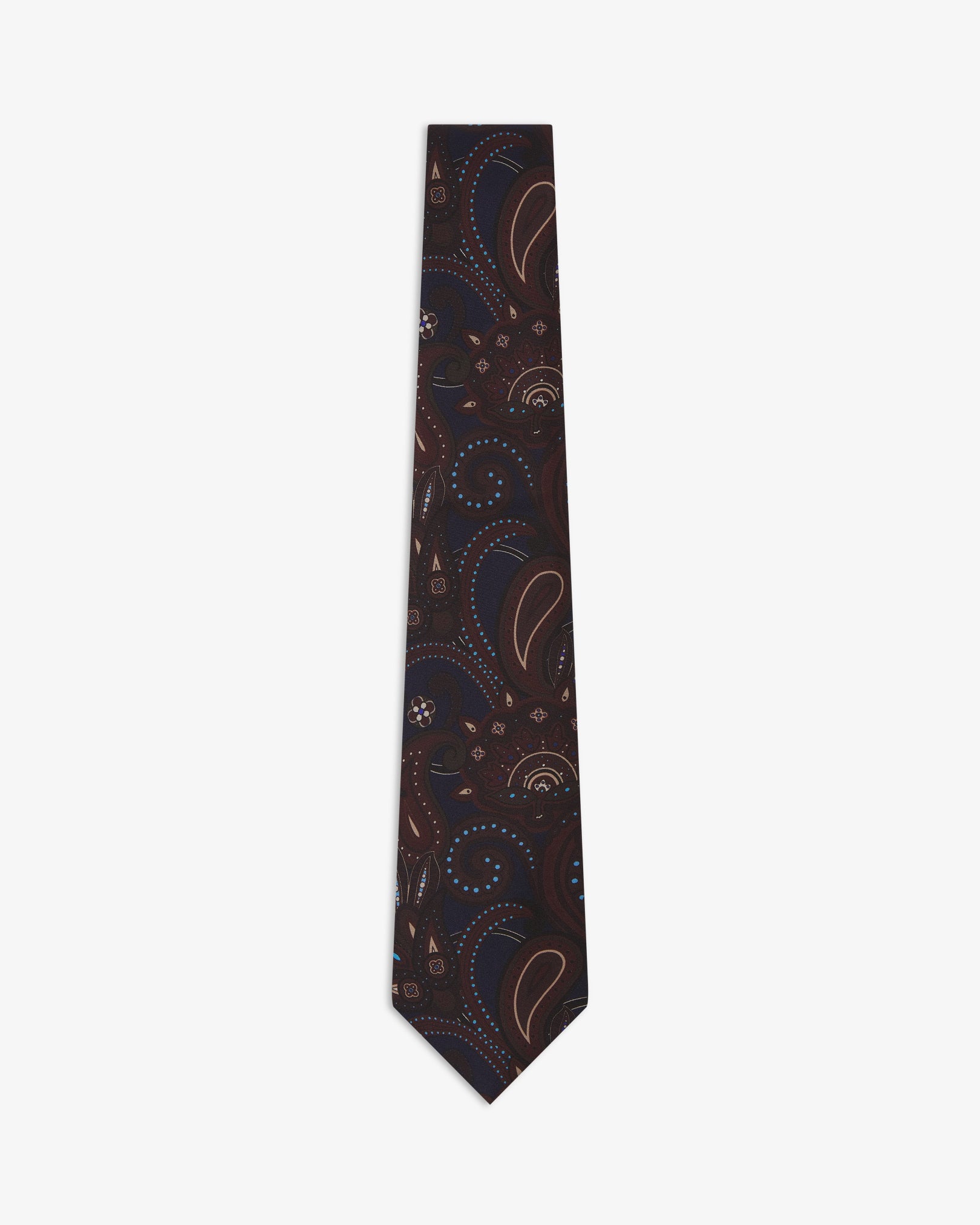 Men's Silk Tie - Windermere | Mahogany Daze