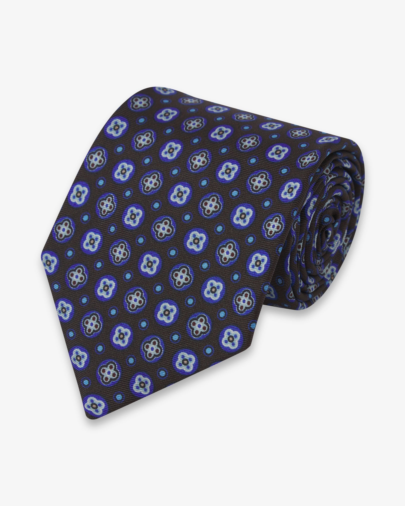 Men's Silk Tie - Toshima | Mahogany Daze
