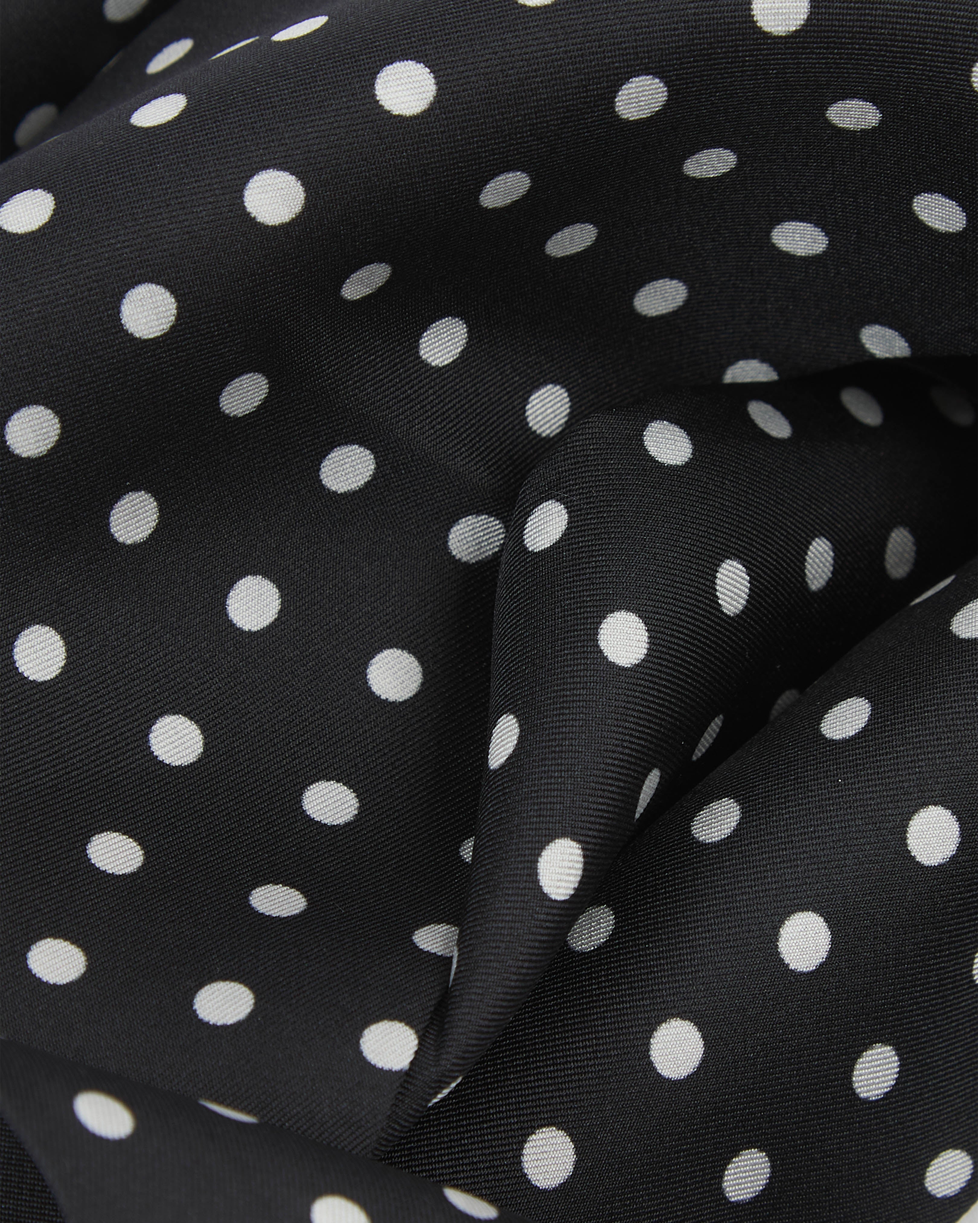 Men's Silk Polka Dot Scarf - The Shinagawa