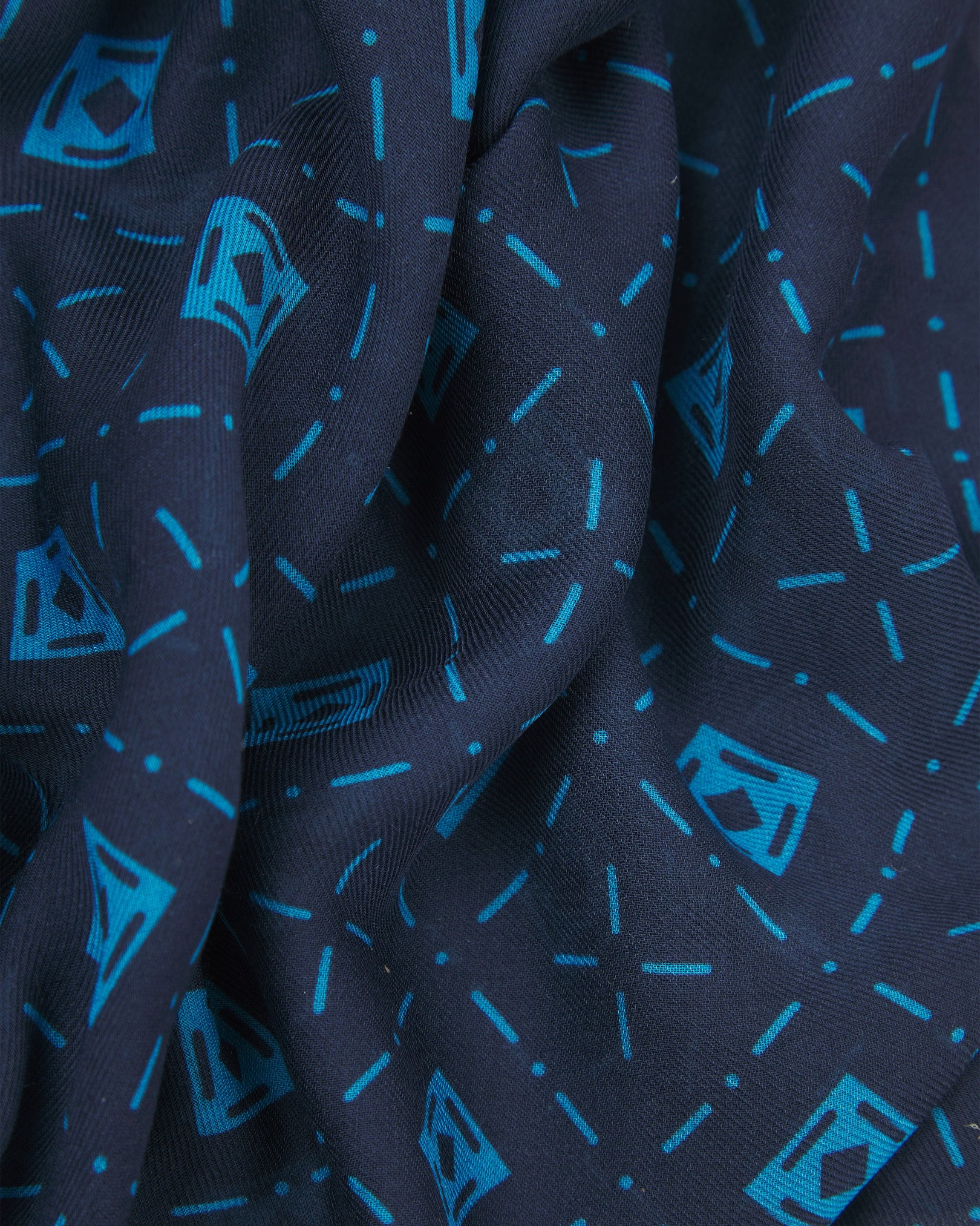 Diamonds in Blue - Bohemian Style Bandana