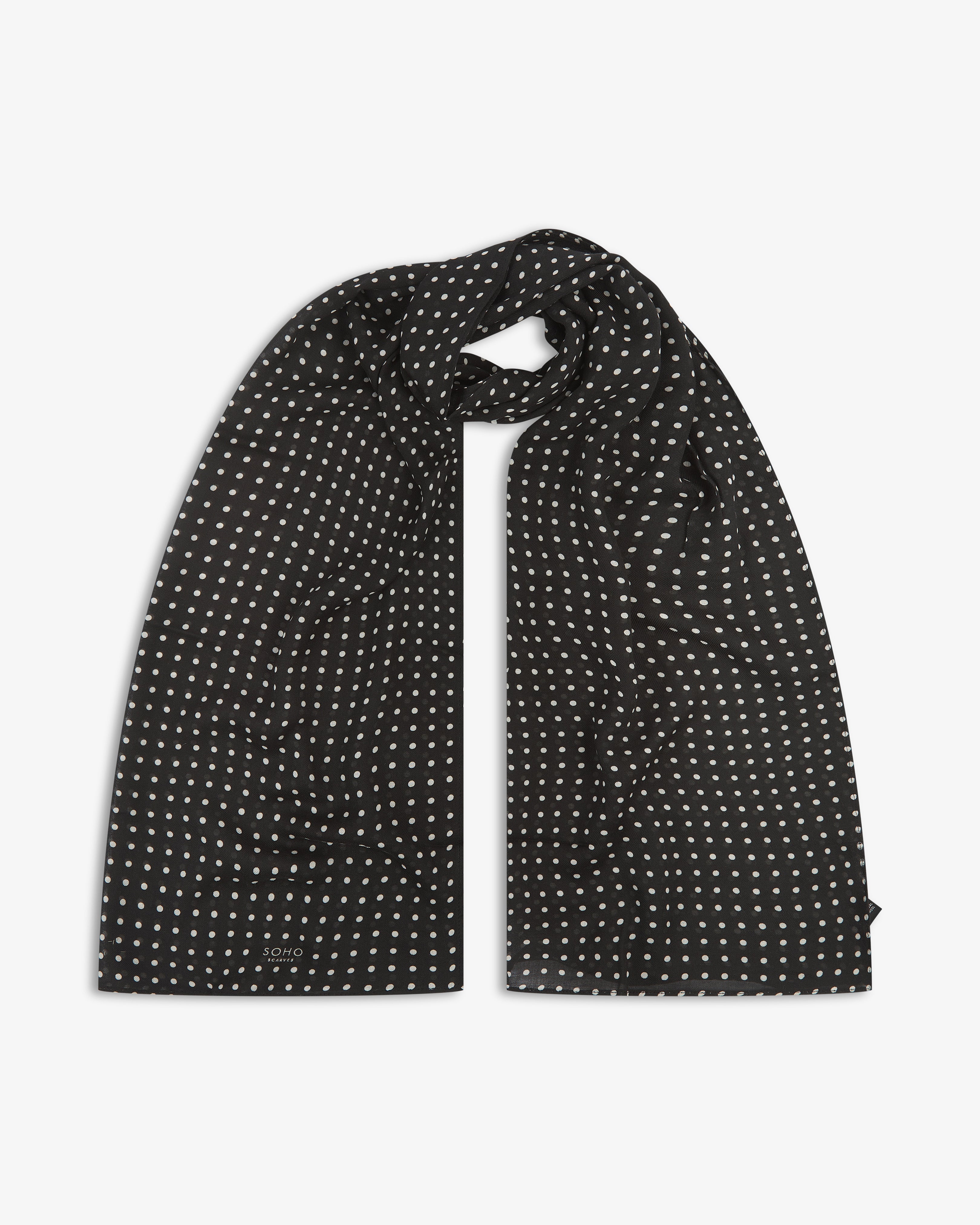 Shinagwa Bohemian Lightweight Wide Scarf