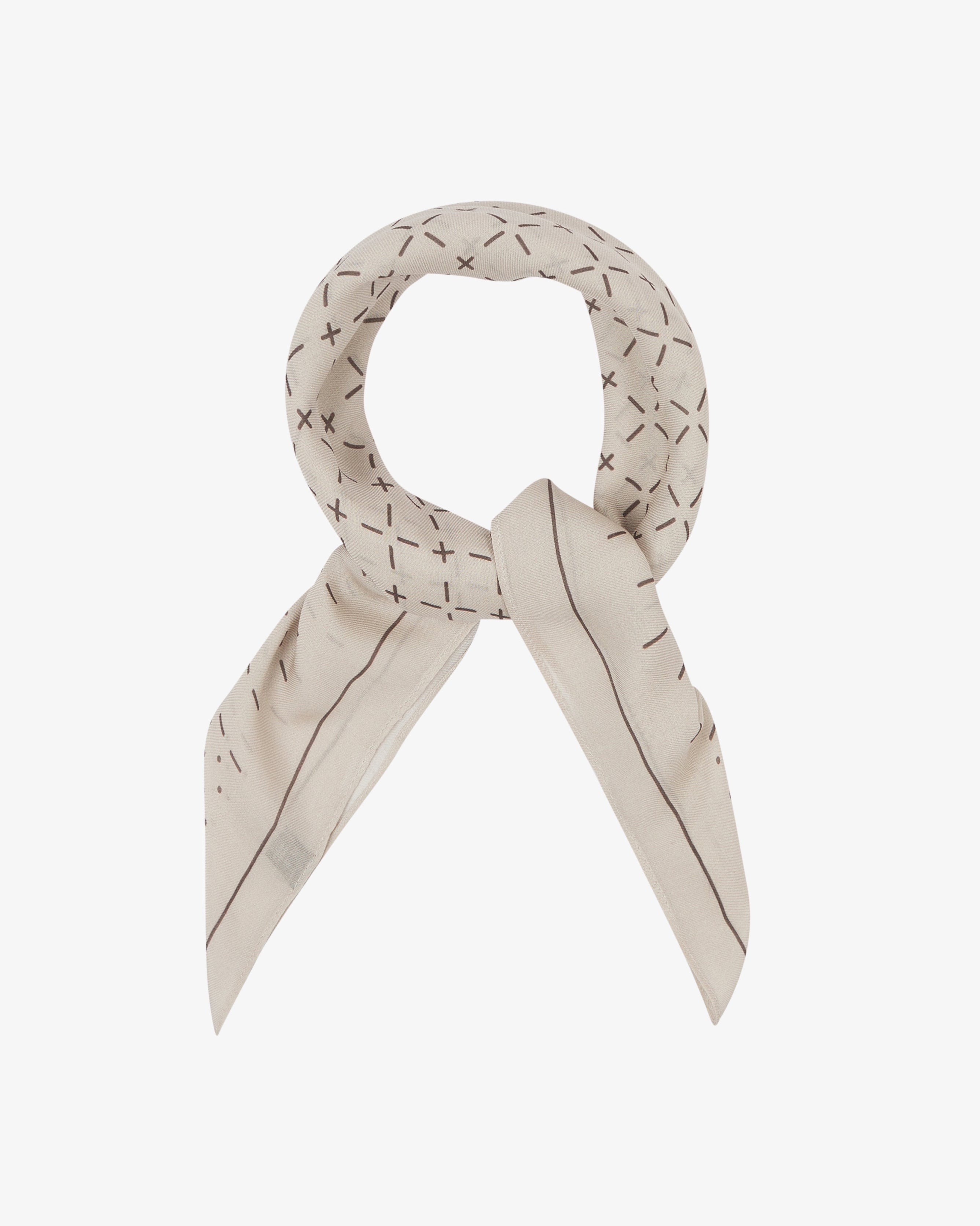 Crosses in Cream - Bohemian Style Bandana